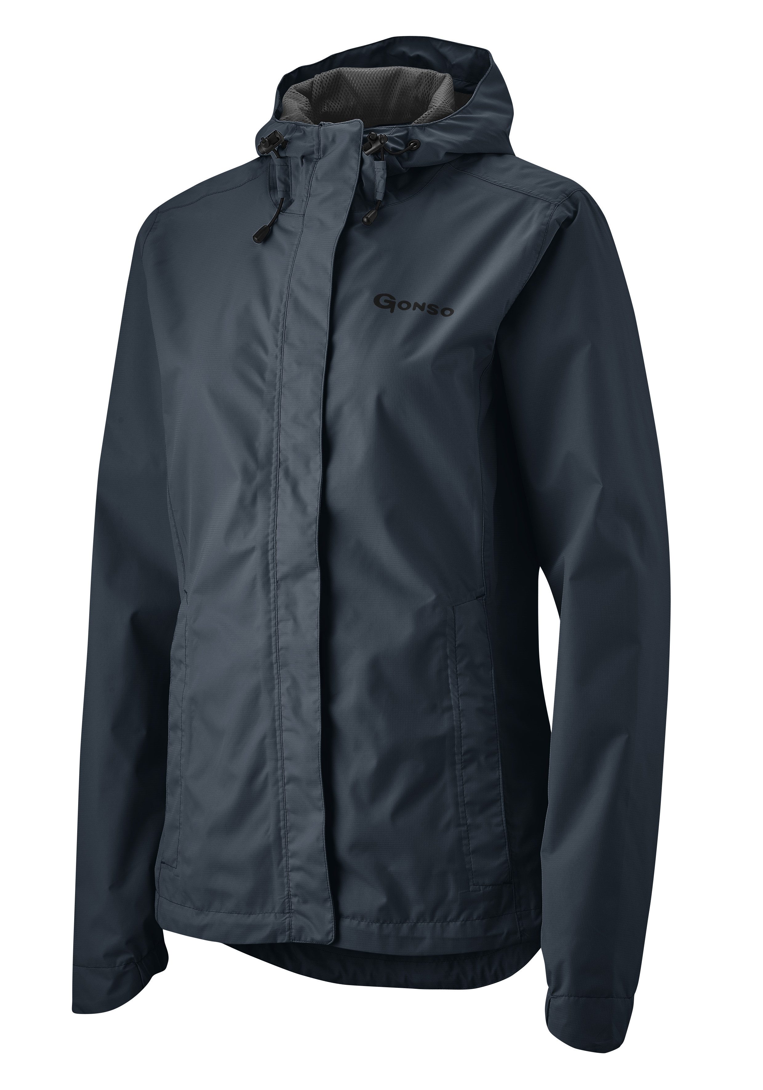 Gonso Fietsjack SURA LIGHT Dames regenjack wind- en waterdicht, fietsjack met capuchon
