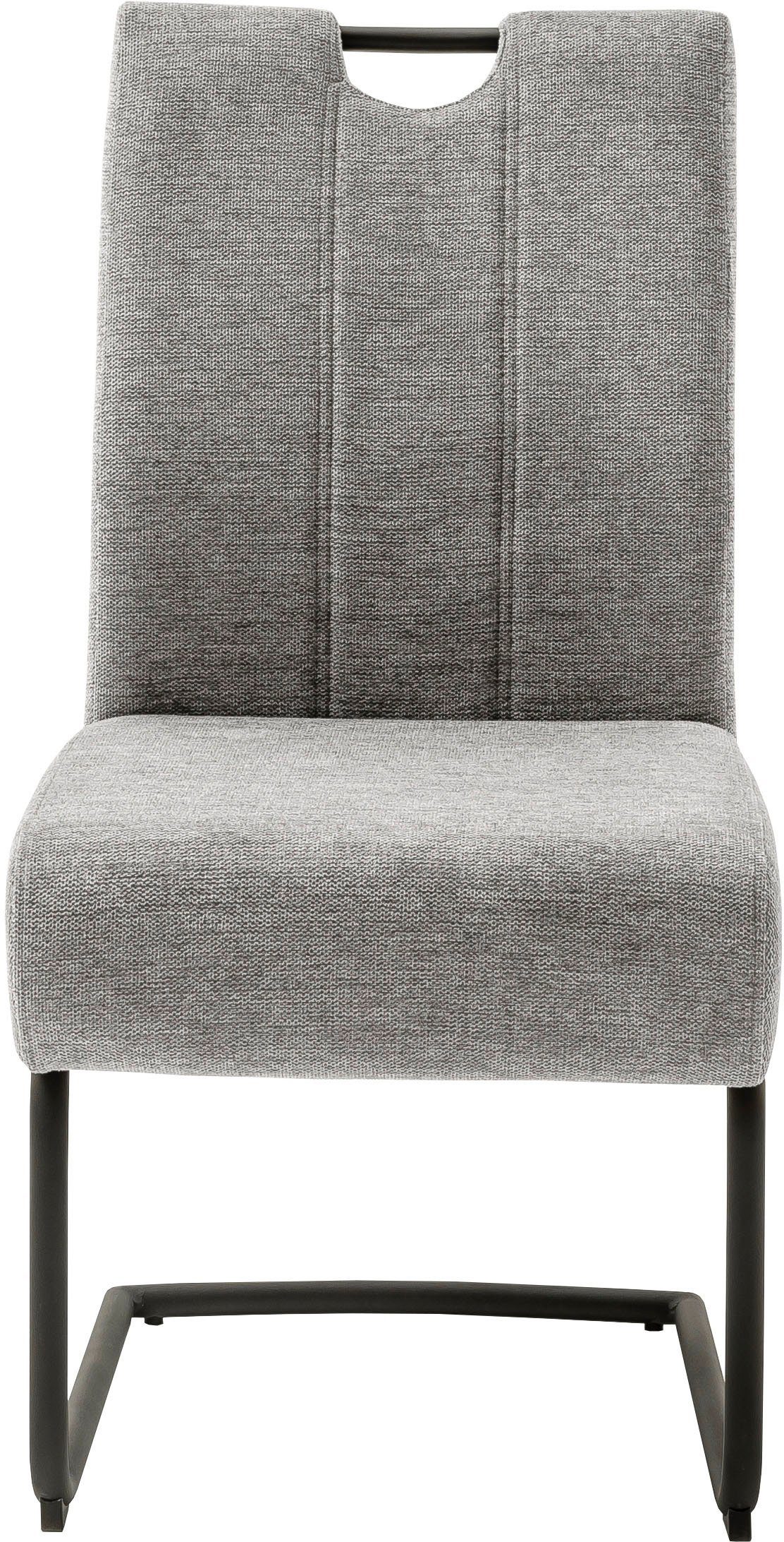 MCA furniture Eetkamerstoel AMERY (2-pack), pocketvering, belastbaarheid 150 kg, zithoogte ca. 49 cm