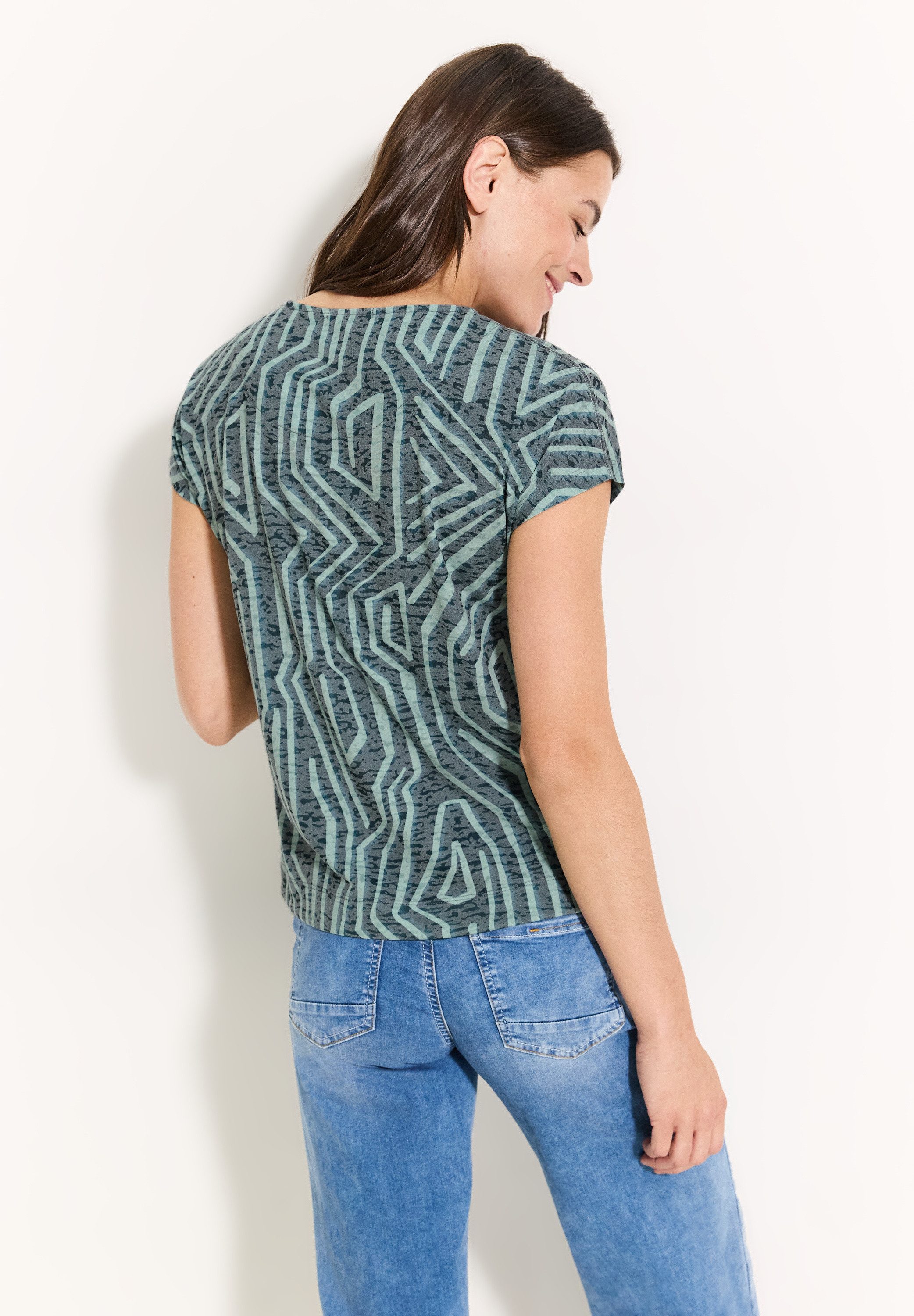 Cecil Shirt met print met print all-over