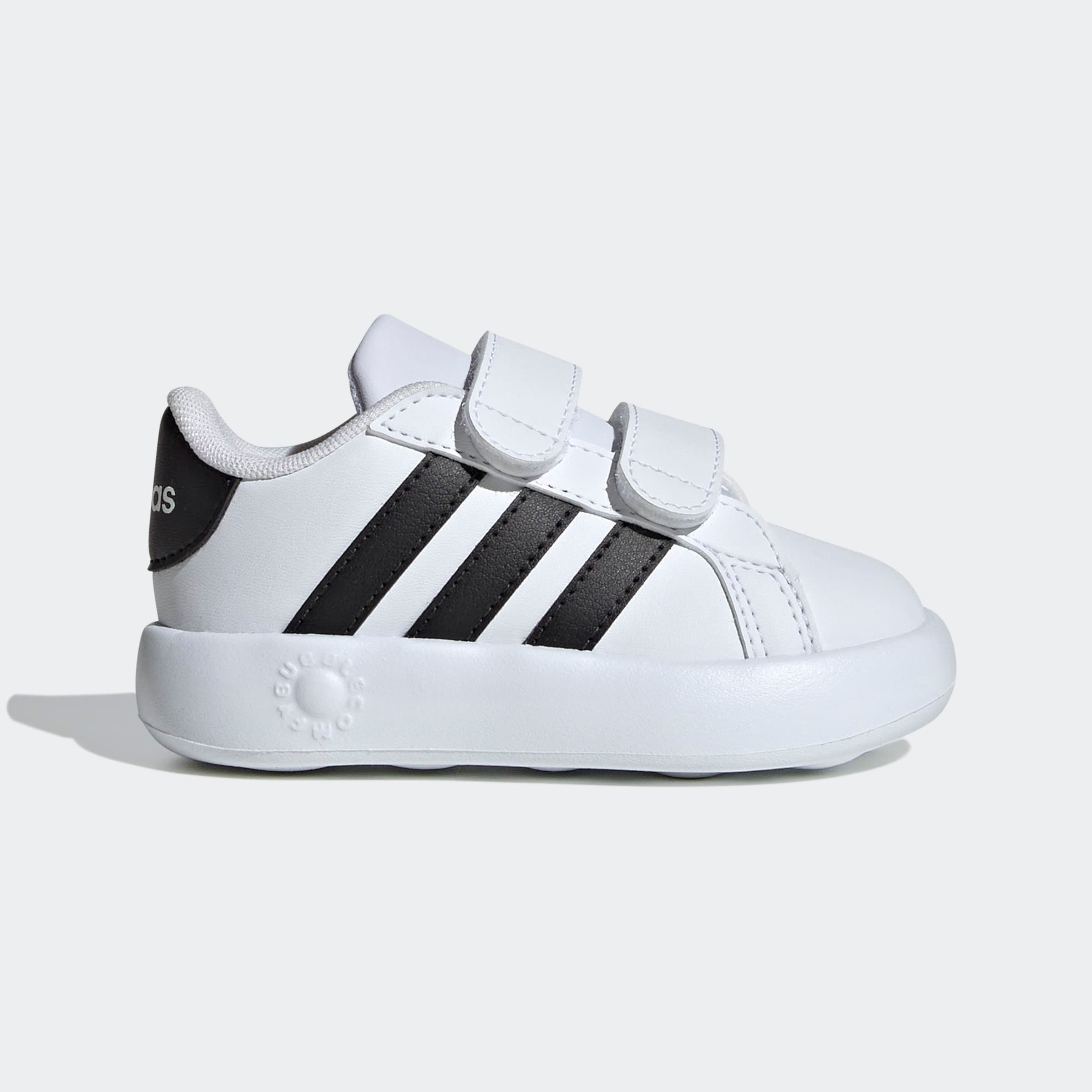 adidas Sportswear Klittenbandschoenen GRAND COURT 2.0 KIDS Design geïnspireerd op de adidas Superstar, voor kinderen