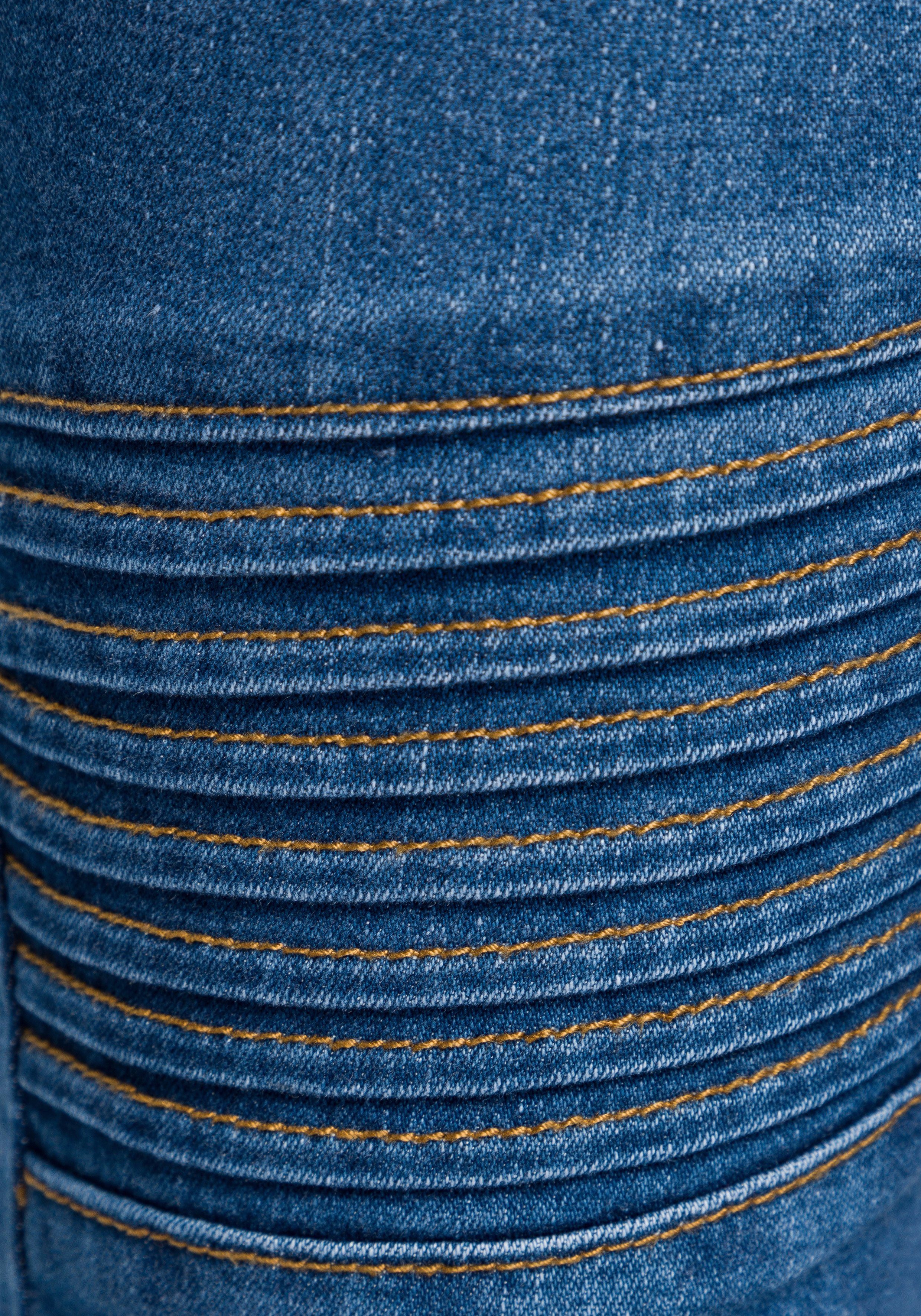 Arizona Skinny fit jeans In biker-look