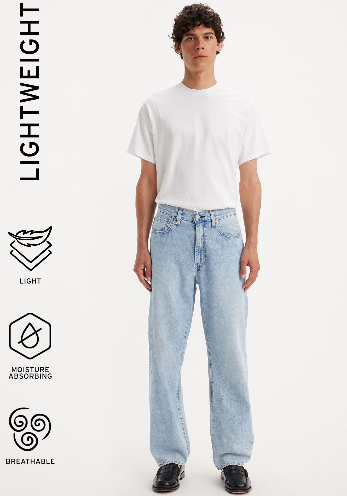 Levi's® Loose fit jeans 568 STAY LOOSE met aandeel linnen