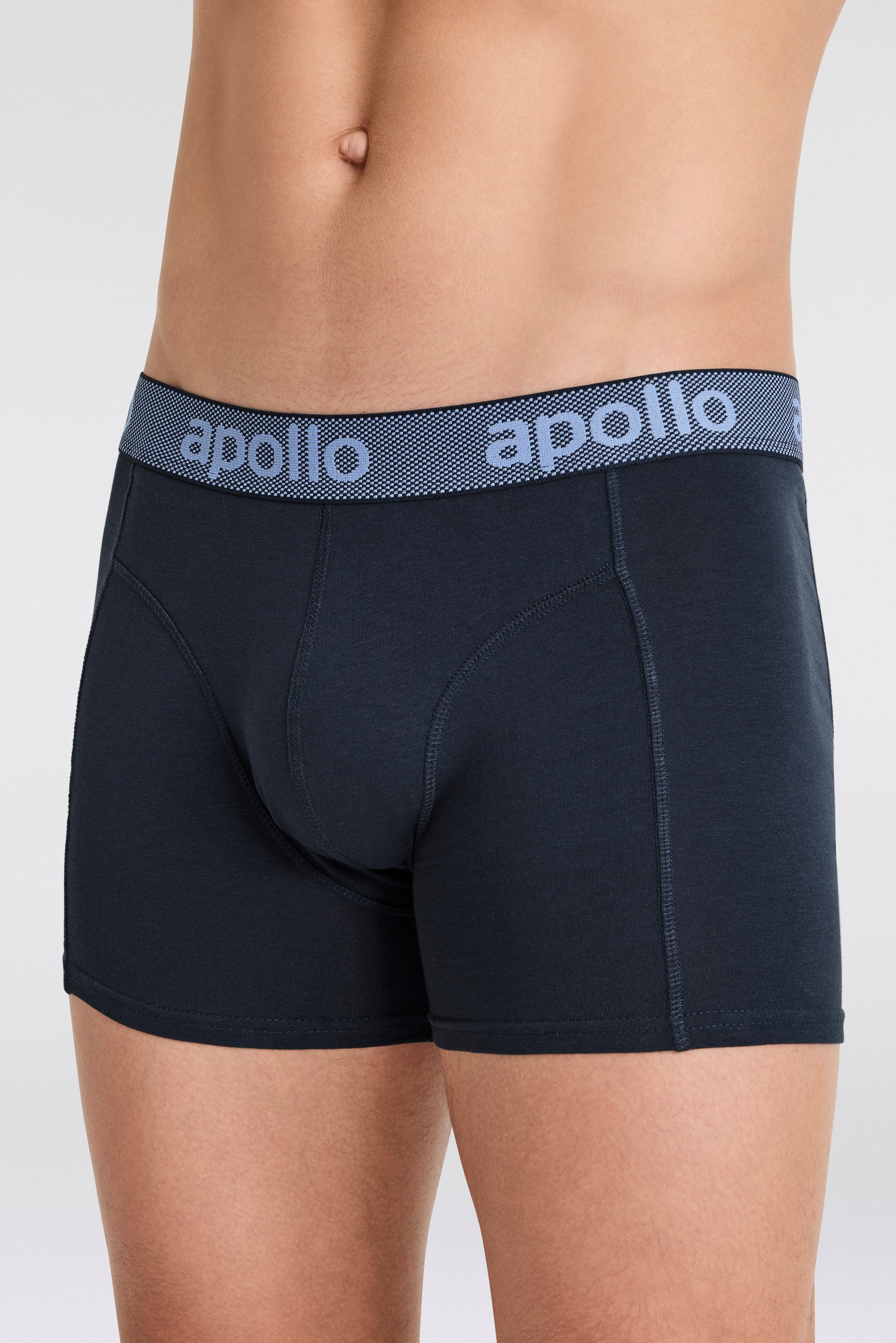Apollo Boxershort MEN BOXERSHORTS met hoog katoenpercentage elastisch en goed aan het lichaam aanpassend (3 stuks)