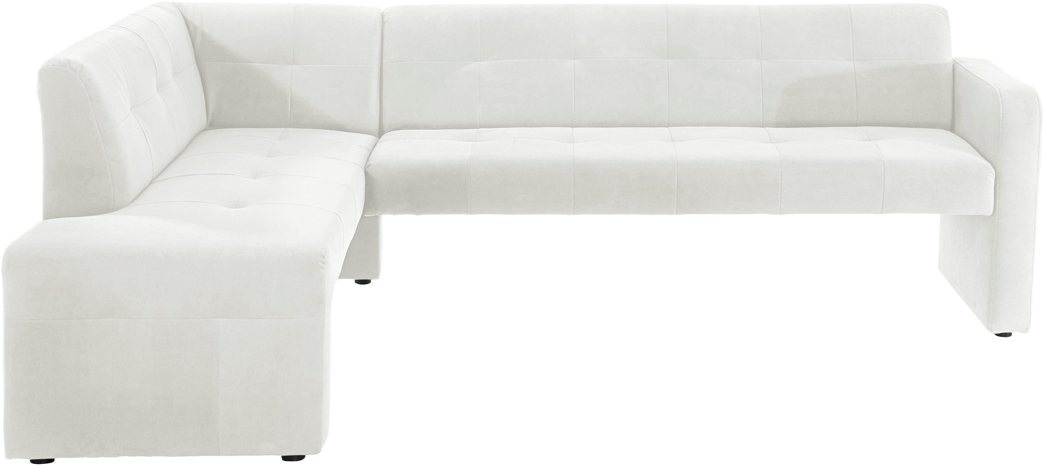 exxpo - sofa fashion Eetbank Barista, comfortabel en elegant, hoge bodemvrijheid, Hoekbank Barista comfortabel en elegant, hoogwaardige detailafwerking
