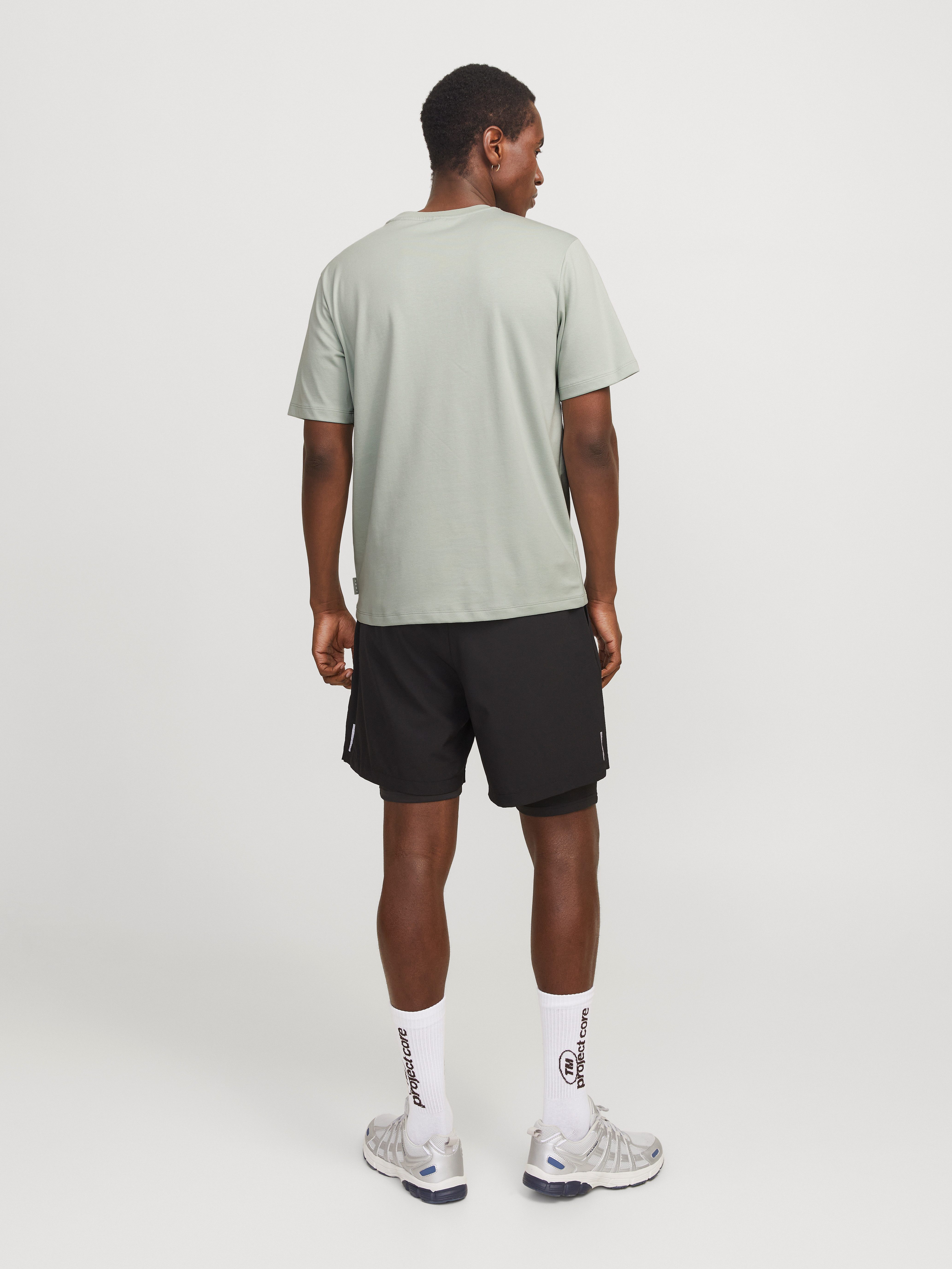 Jack & Jones T-shirt JCOFUSION FULL BRANDING TEE SS CREW NOOS