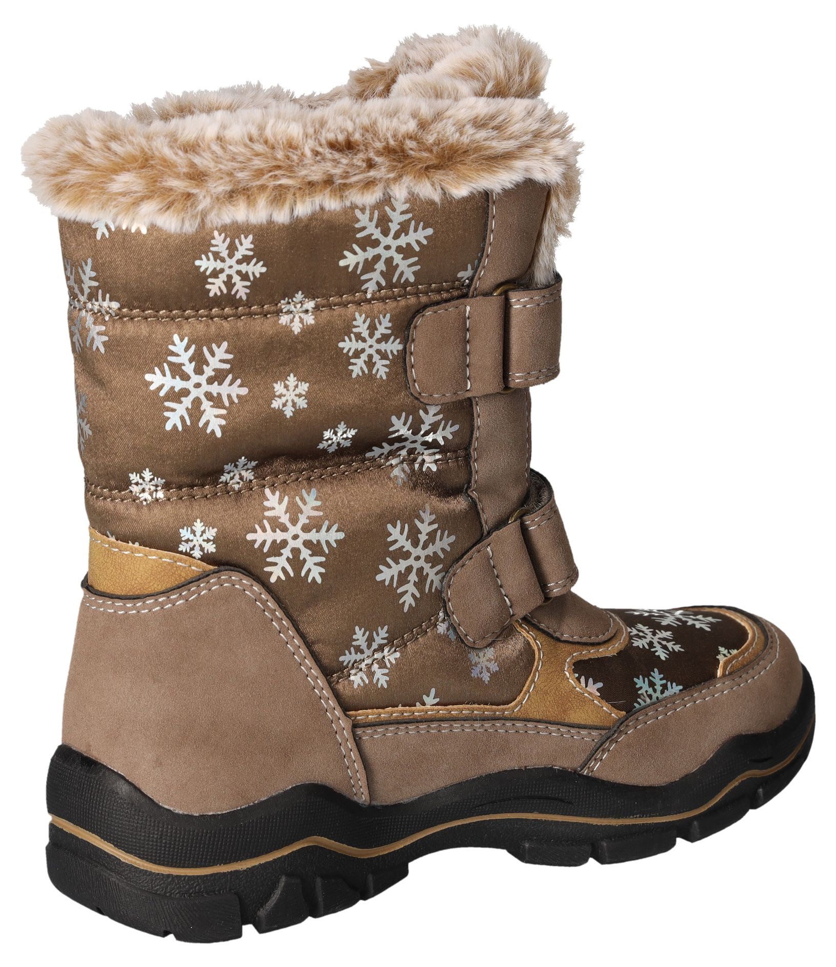 Mustang Shoes Winterlaarzen winterlaarzen, klittenbandschoenen in comfortabele breedte