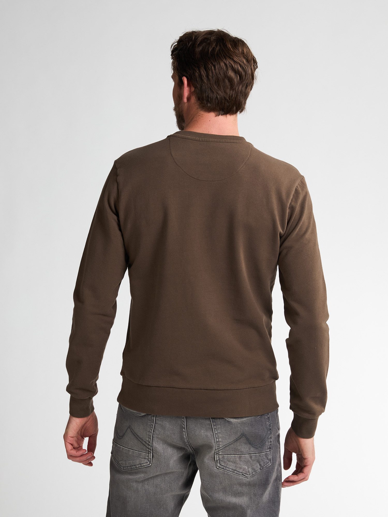 Petrol Industries Sweatshirt met geborduurd logo
