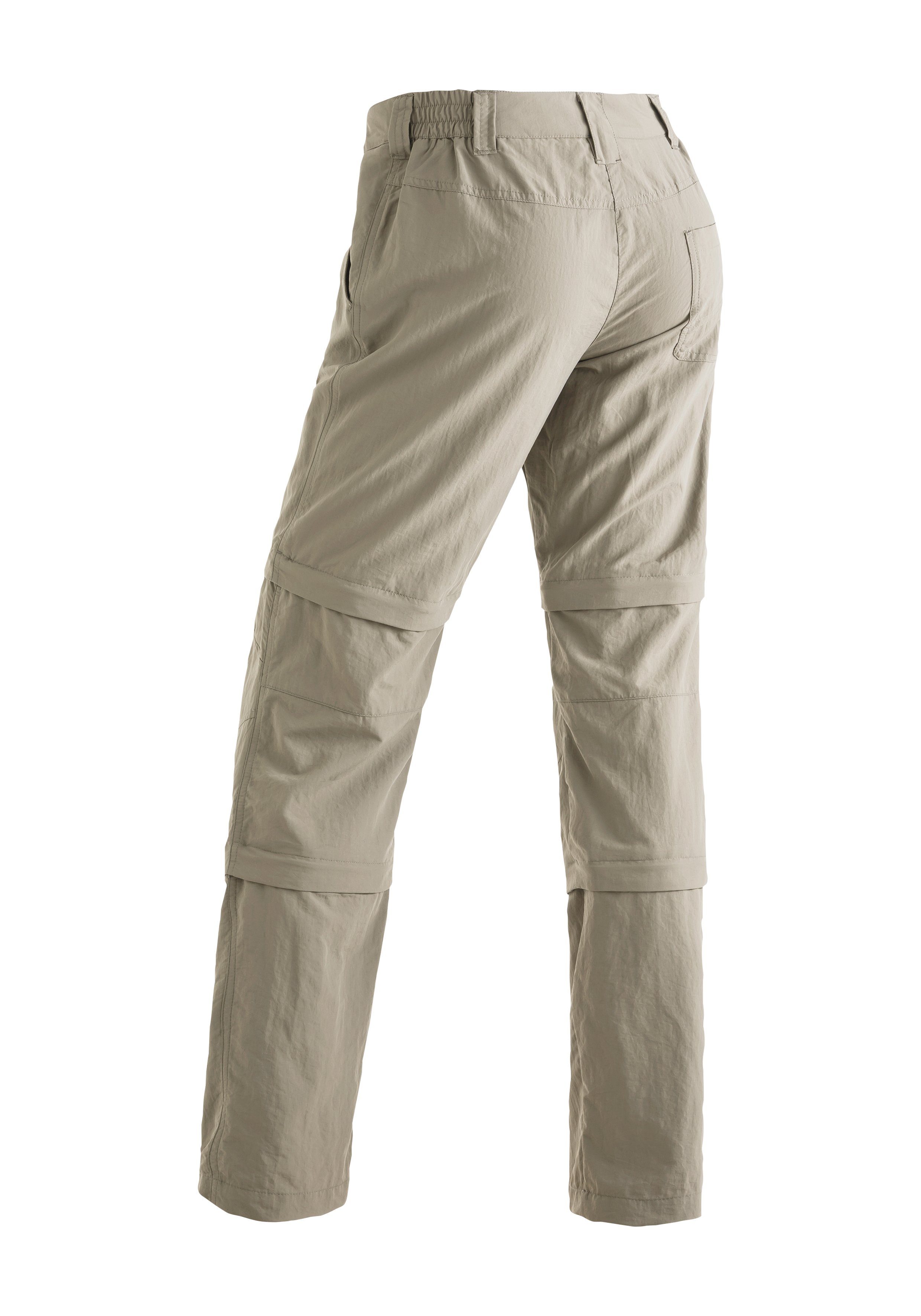 Maier Sports Functionele broek Yesa Triple-rits broek met elastische band