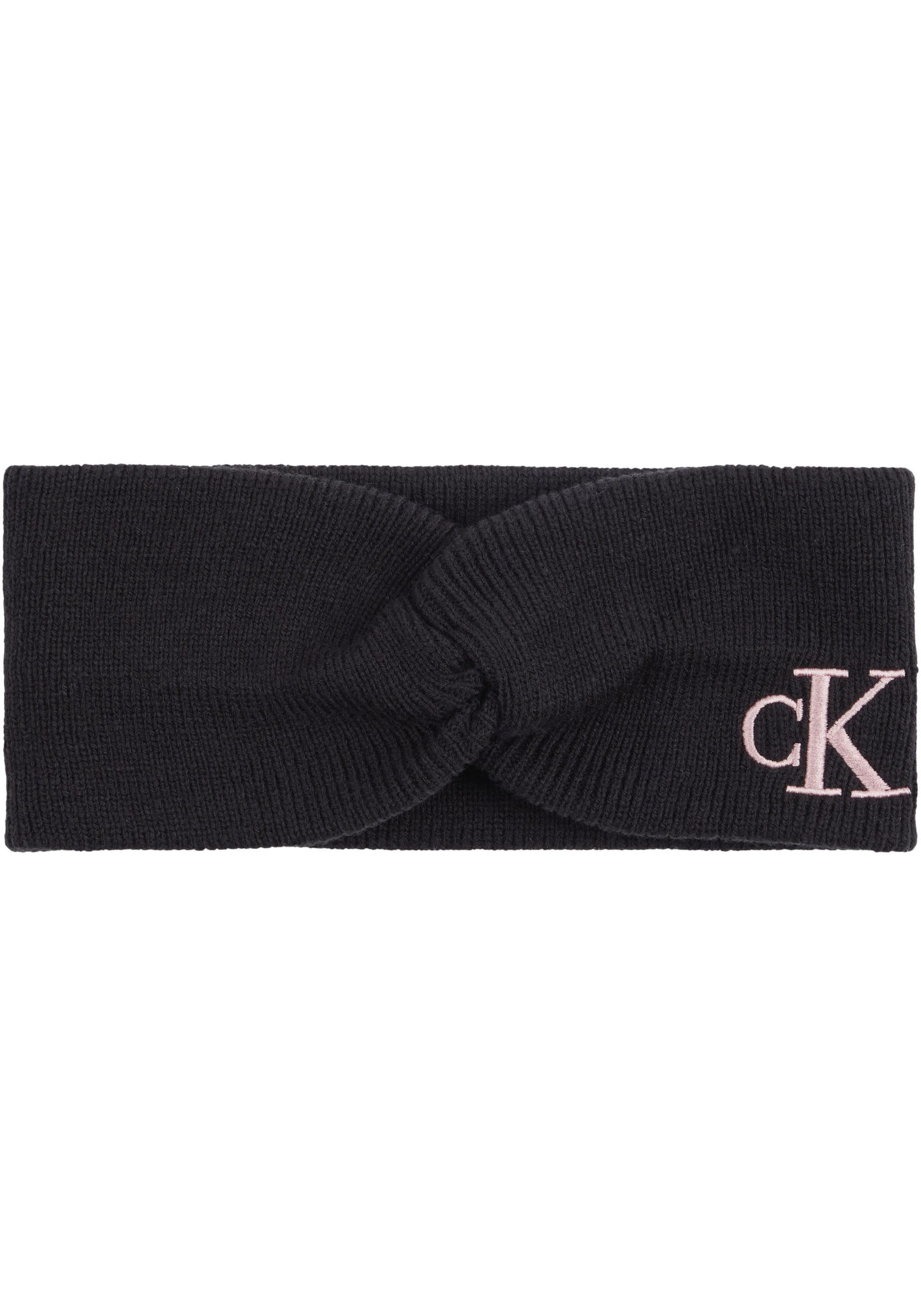 Calvin Klein Jeans Zwarte polyester damespetten herfst winter Black Dames
