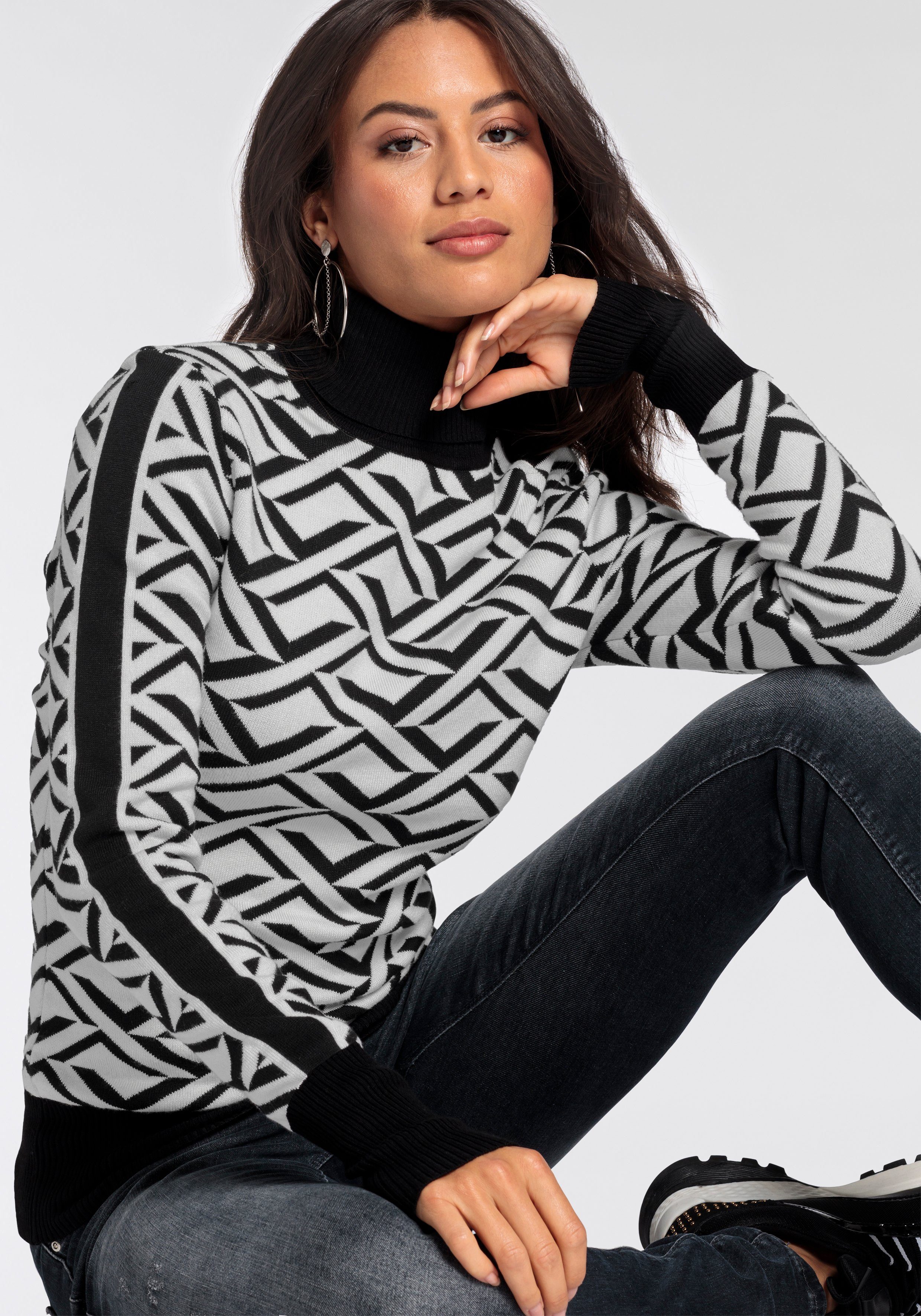 Melrose Coltrui met jacquard patroon - nieuwe collectie