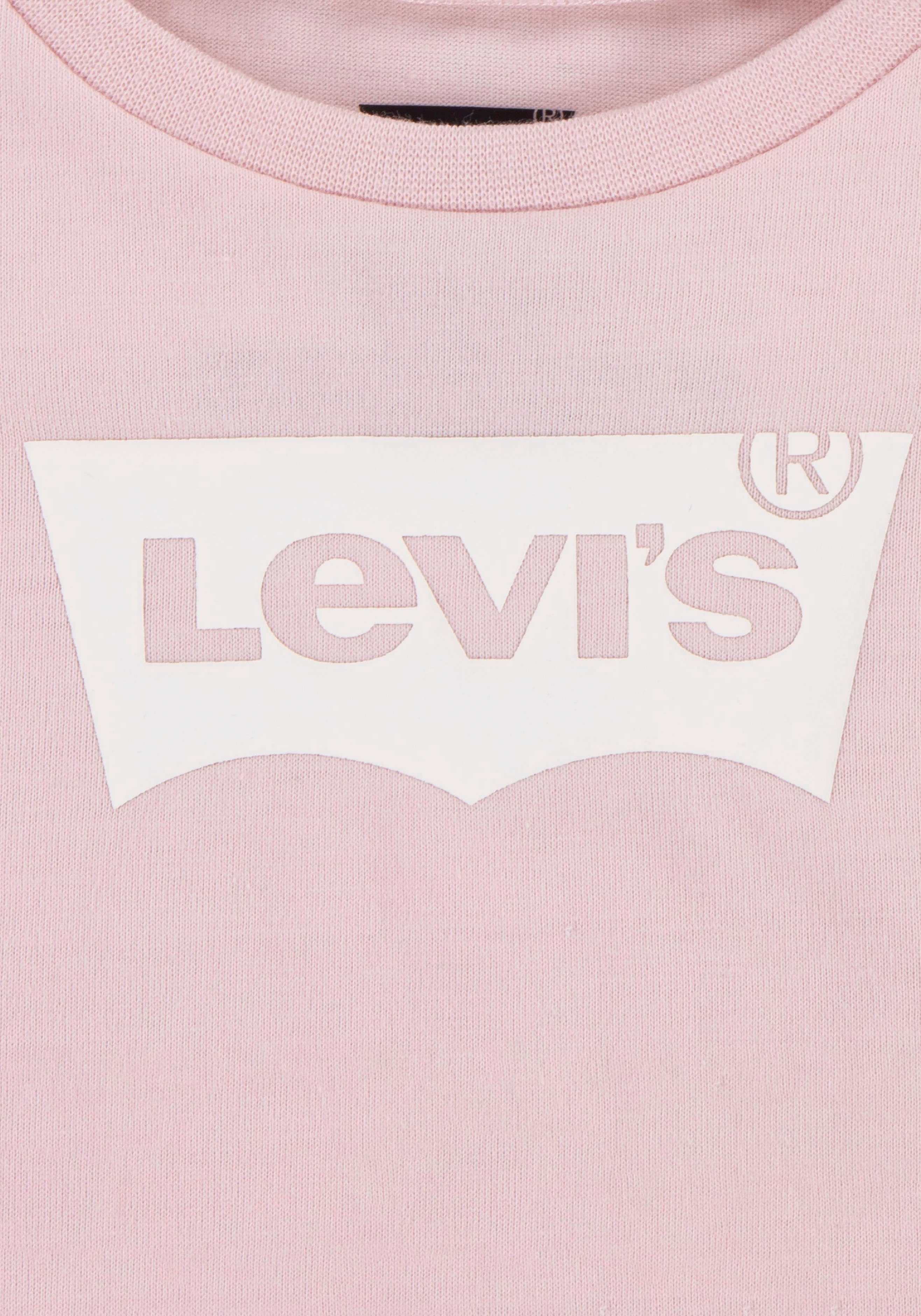 Levi's Kidswear T-shirt LVG BATWING TEE met levis®-print - voor baby meisjes