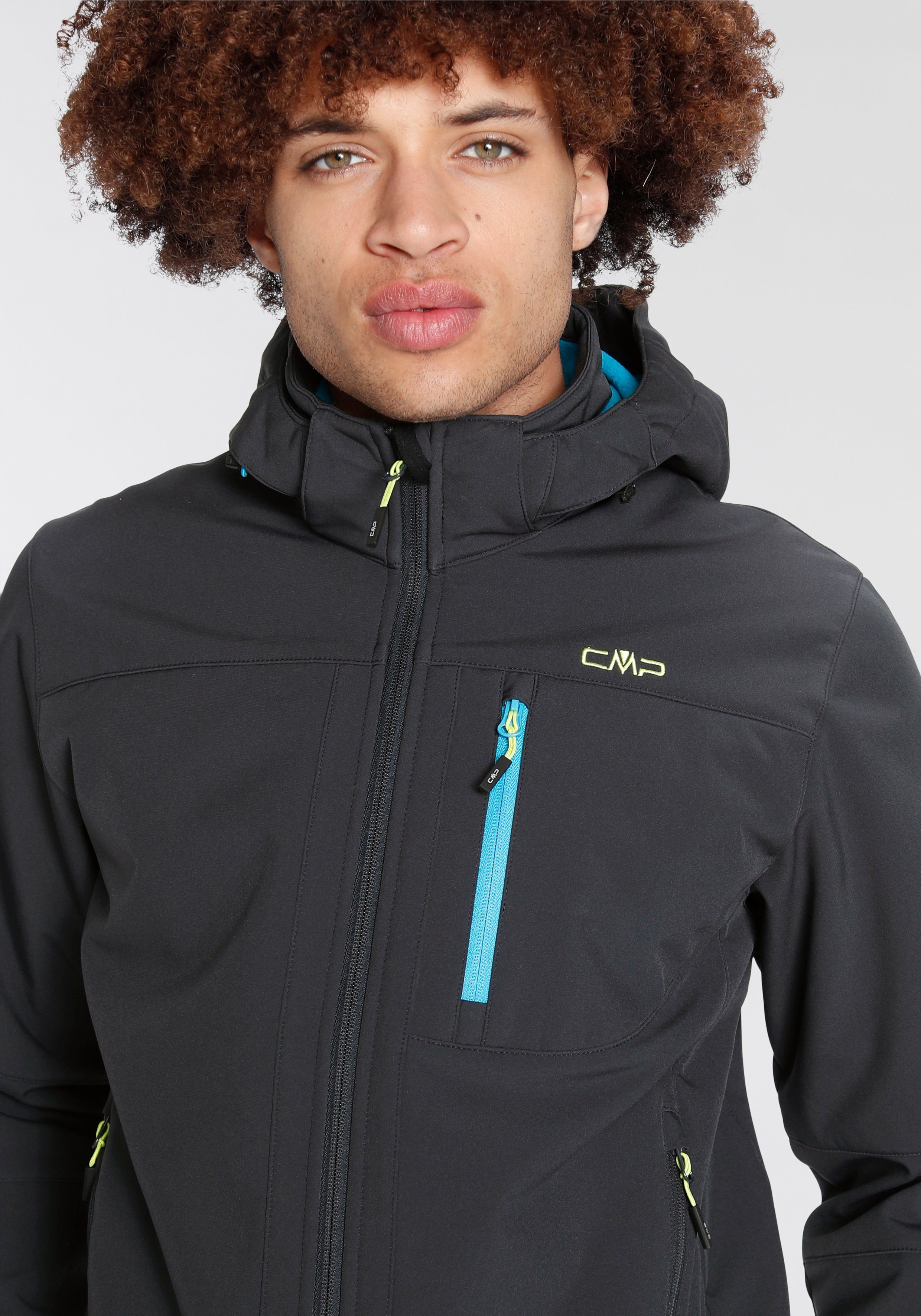 CMP Softshell-jack Winddicht & waterafstotend & ademend