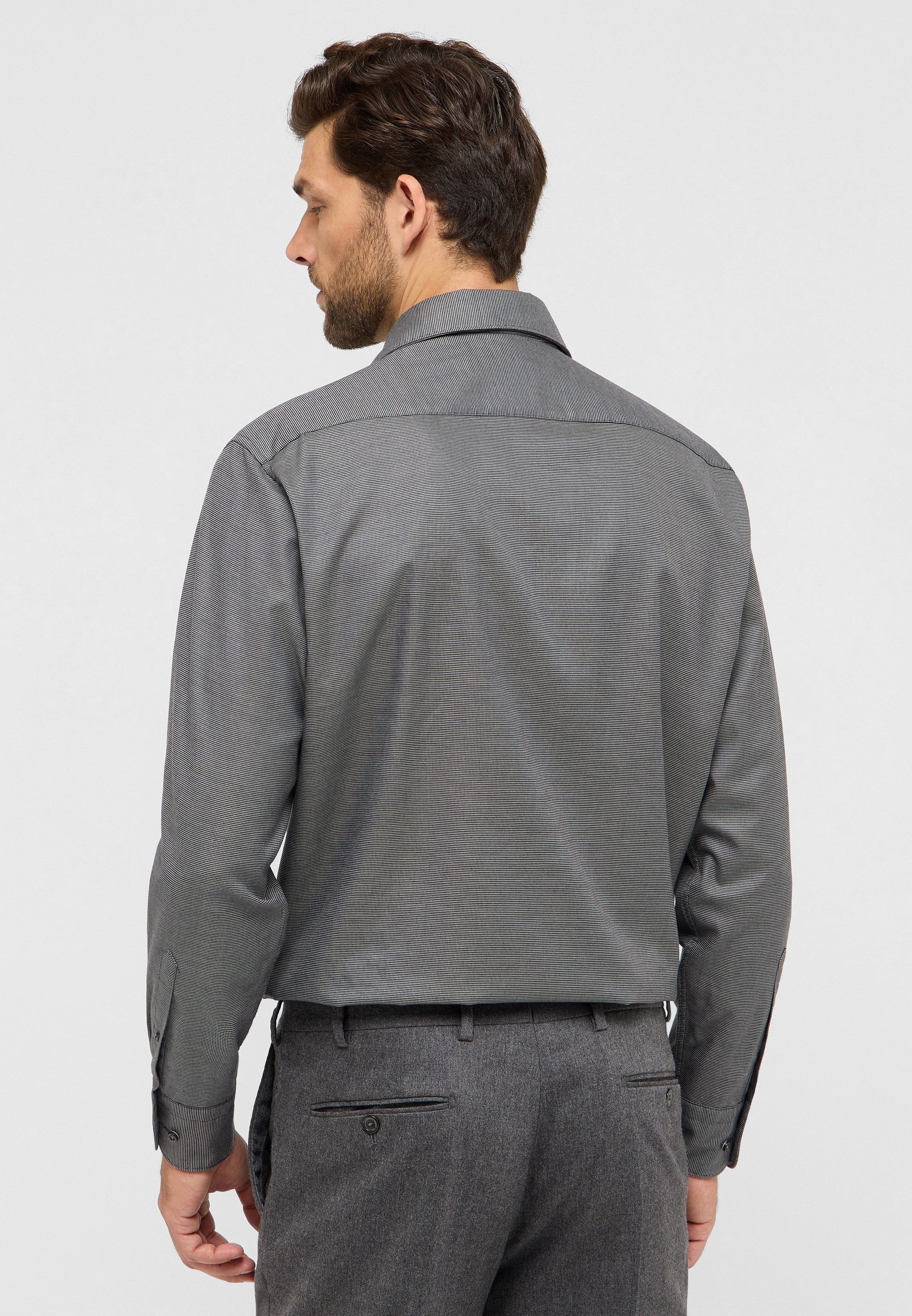 Eterna Overhemd met lange mouwen Comfort fit EASY IRON (gemakkelijk te strijken)