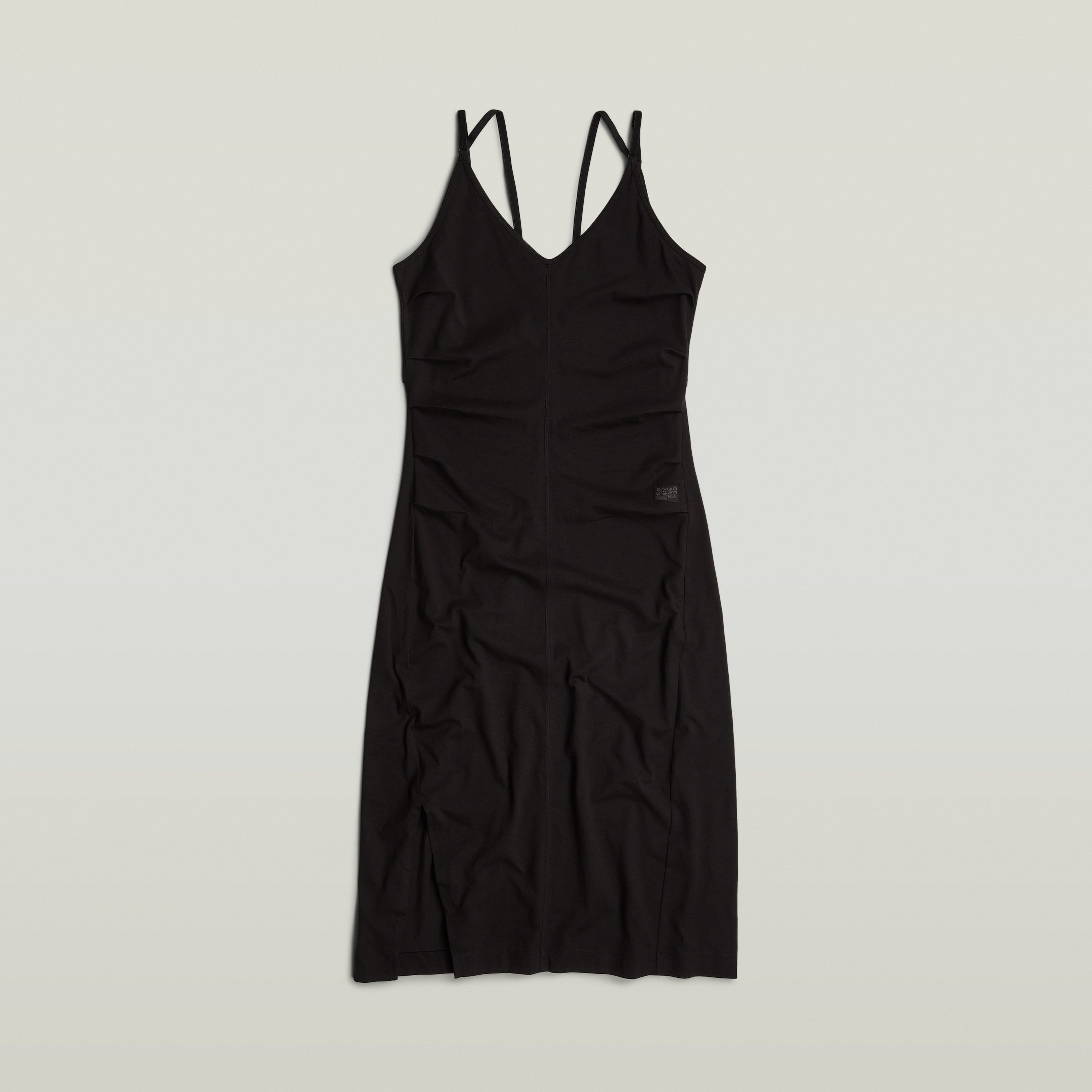 G-Star RAW Jerseyjurk Spaghetti strap slit dress wmn
