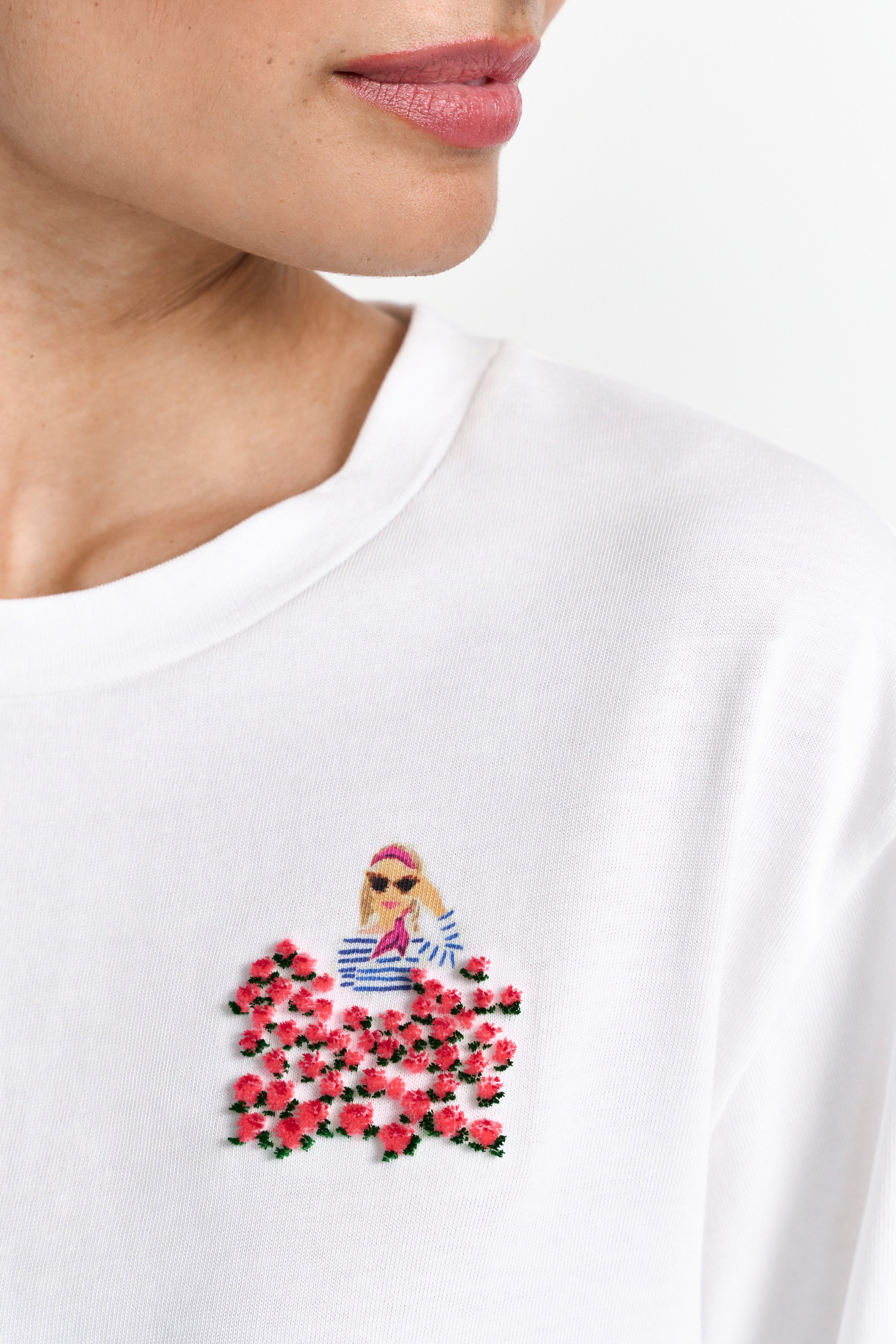 Rich & Royal Shirt met korte mouwen Met een ronde hals