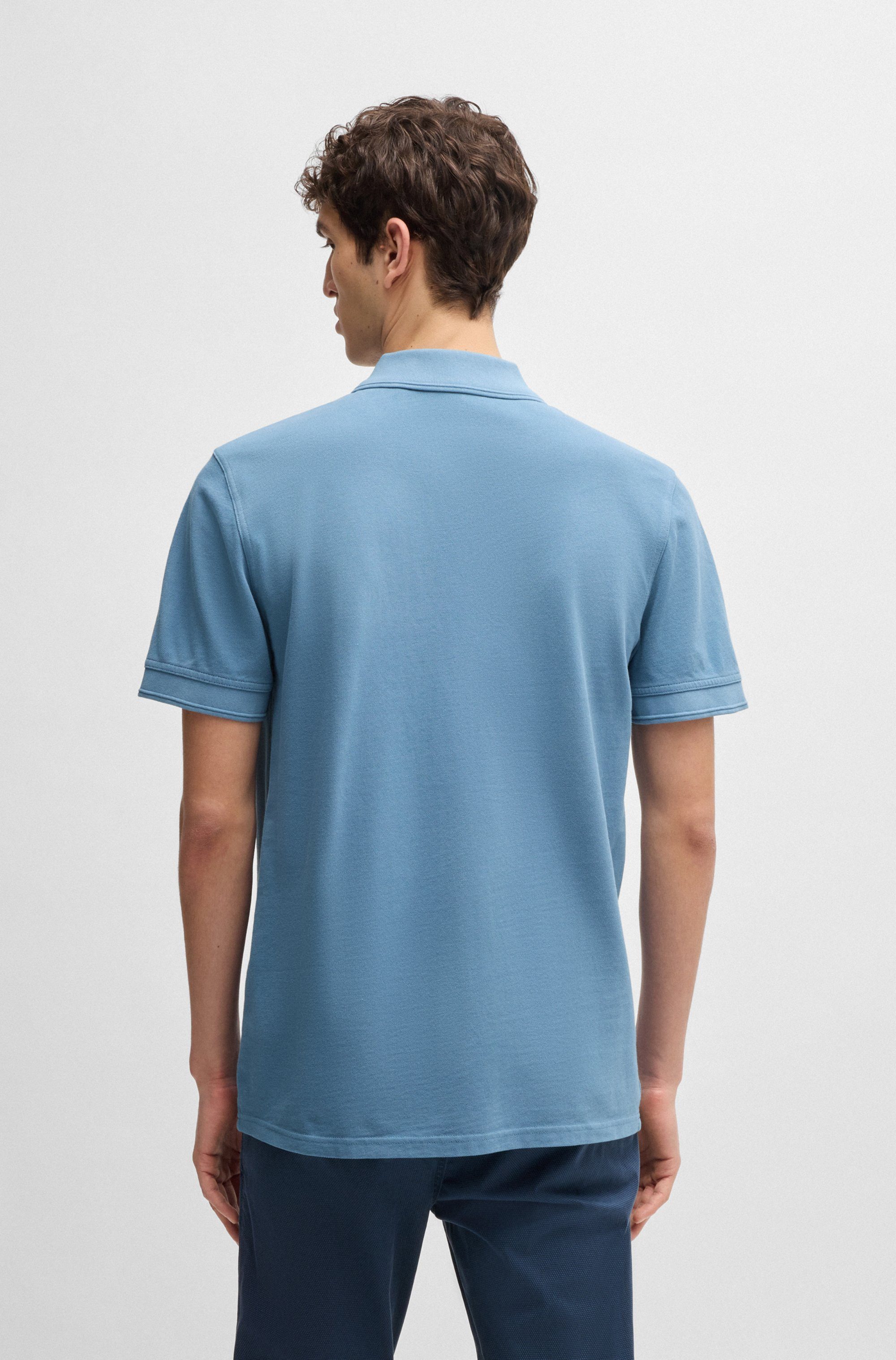 Boss Orange Poloshirt Prime met een polokraag