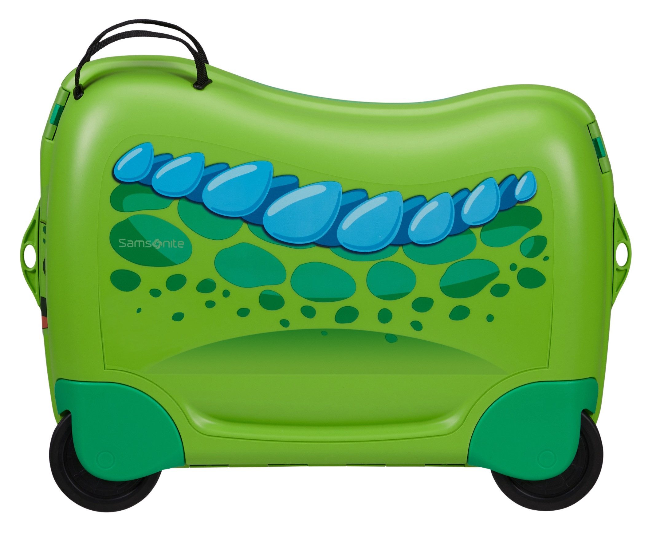 Samsonite Kinderkoffer DREAM2GO DINOSAUR D. Kindertrolley kinderbagage handbagage om op te zitten en te trekken