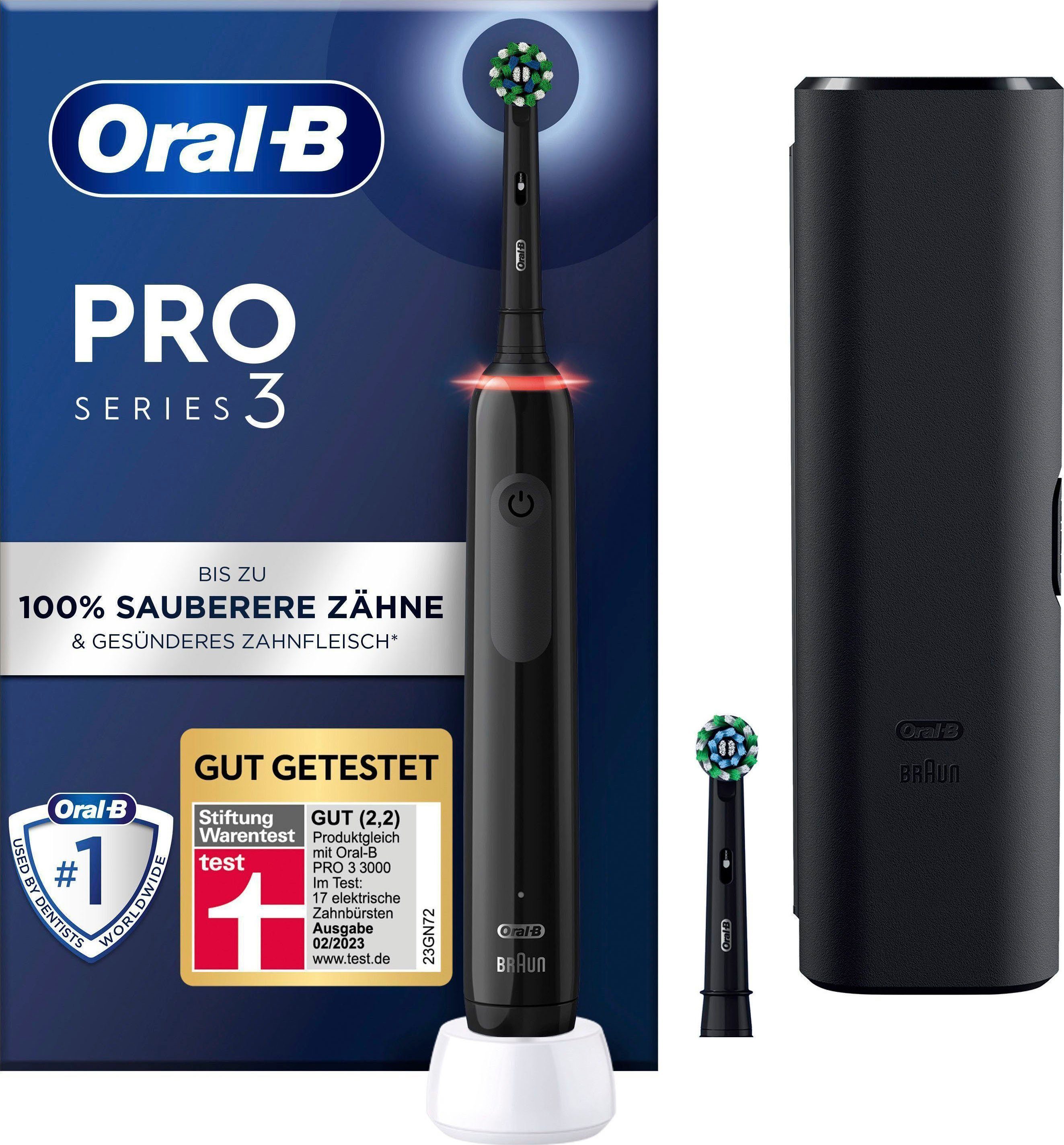 Oral B Pro 3500 Tandenborstel Zwart