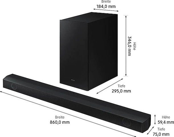 Samsung Soundbar HW-B540 2.1-kanaals