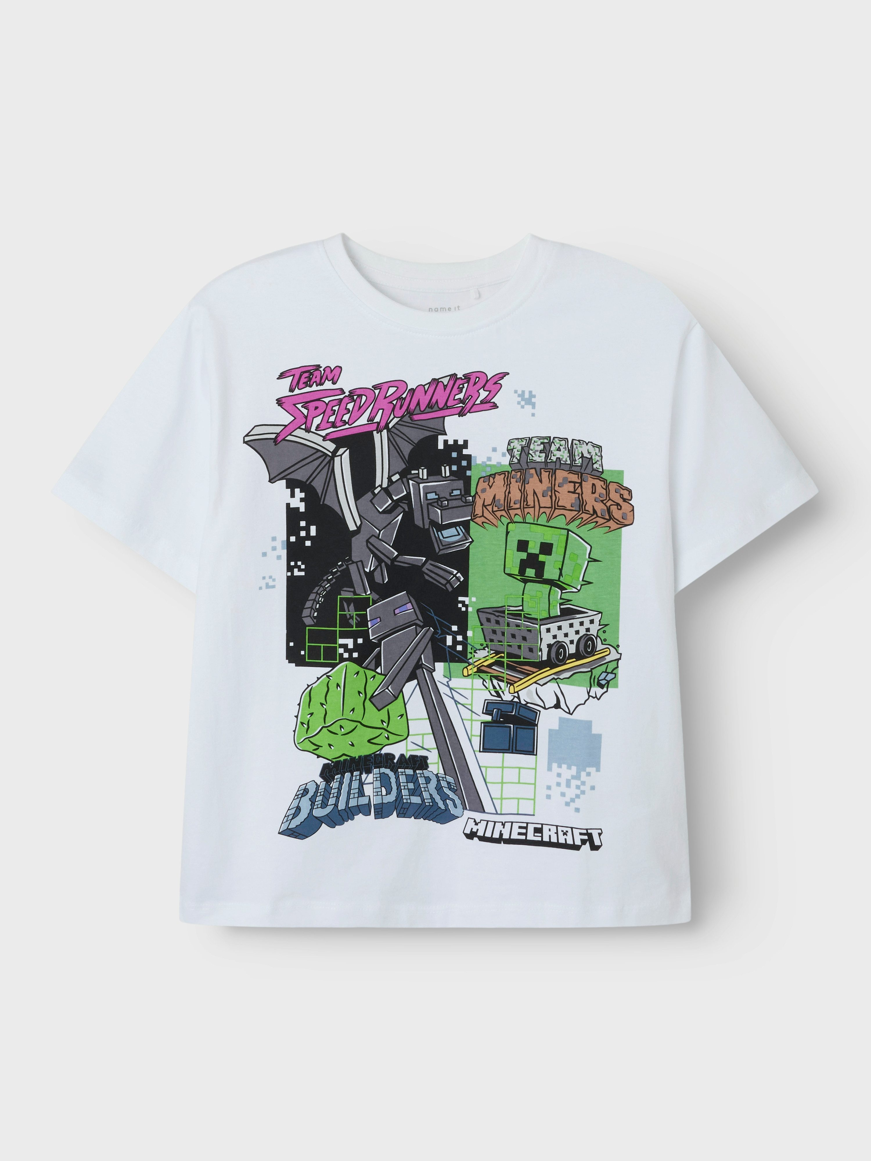Name It T-shirt NKMJAHI MINECRAFT NREG SS TOP NOOS BFU