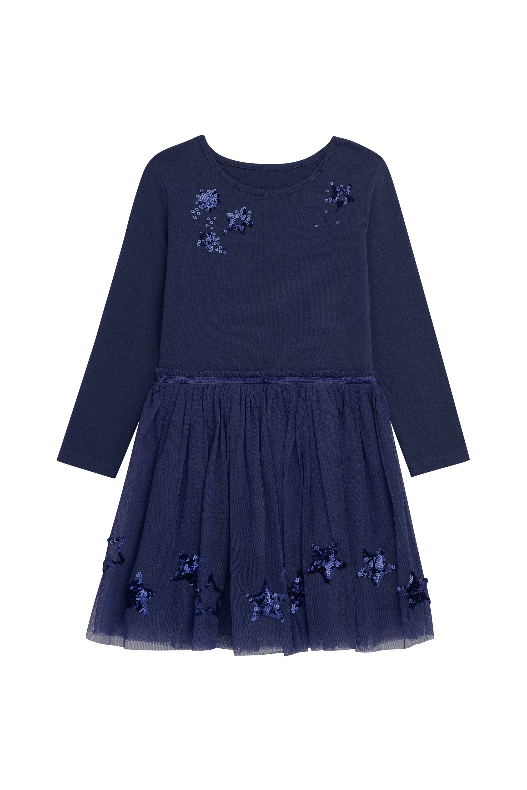 OTTO Danamade Tulen jurk DANAMADE Dress DLINA meisjes jurken maat 146 blauw