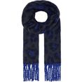 only modieuze sjaal onlsylvia life pattern scarf blauw