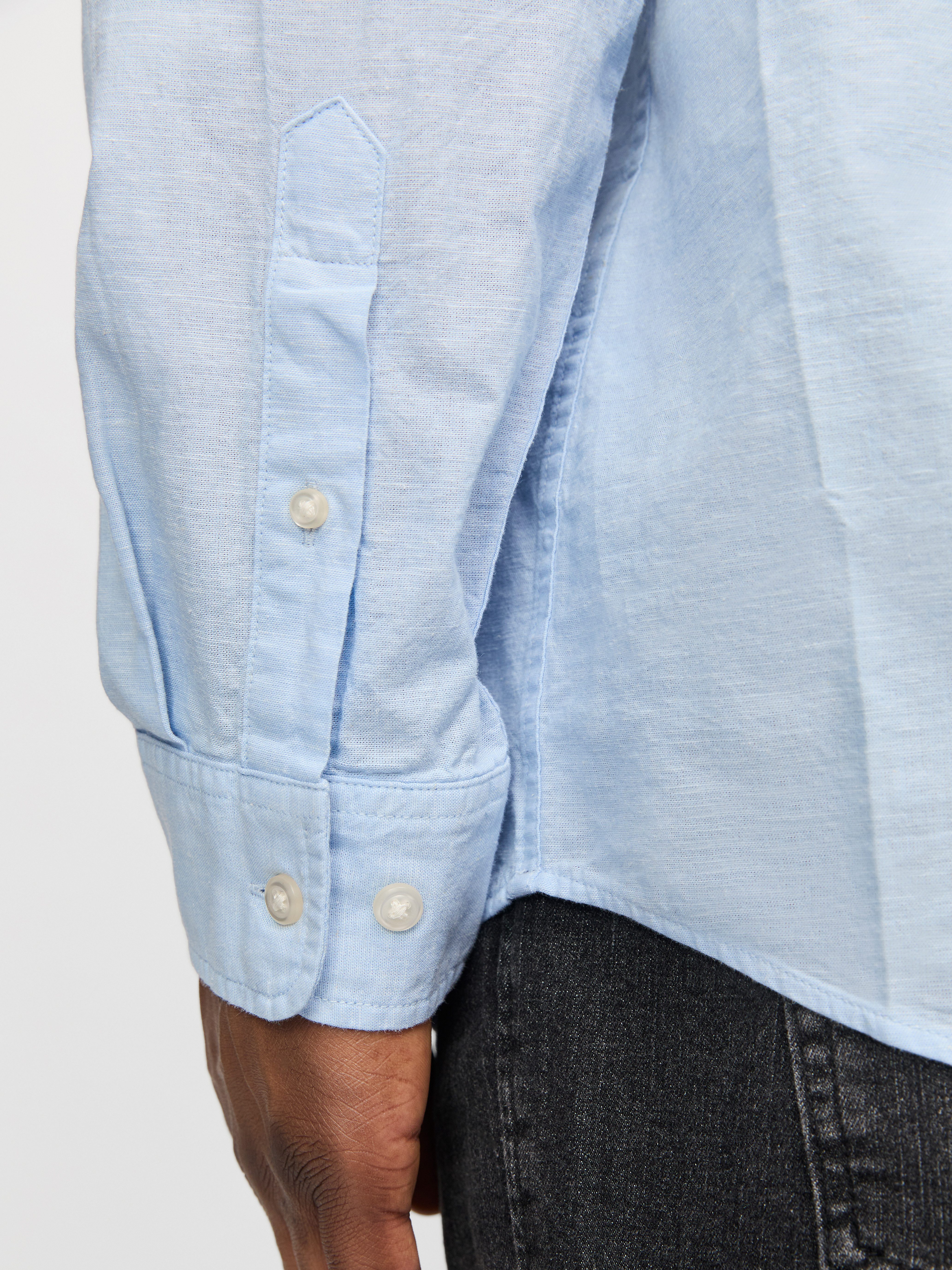 Jack & Jones PlusSize Overhemd met lange mouwen JJEBREEZE SHIRT LS SN PLS