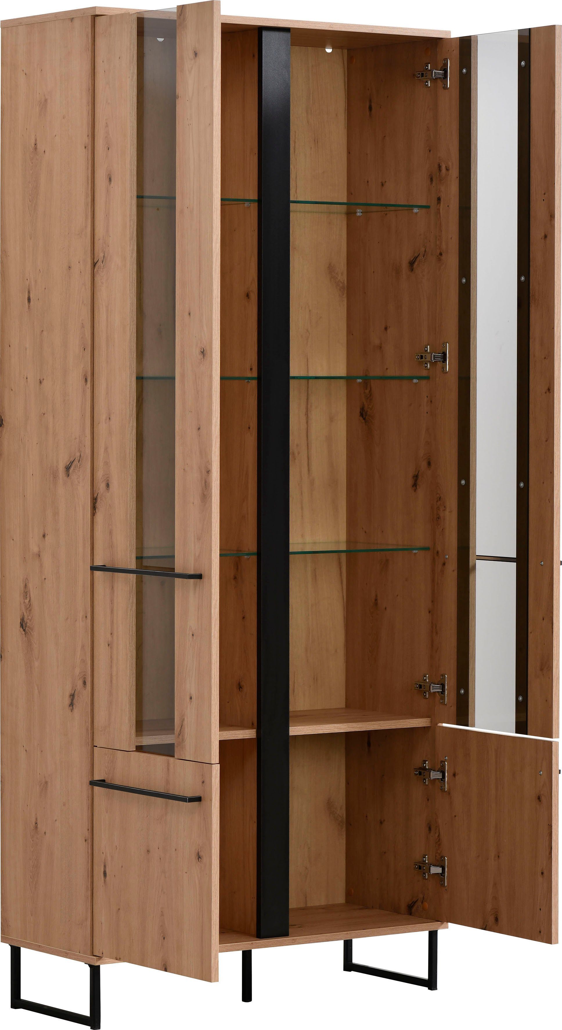 INOSIGN Highboard SARDINIA Vitrine, breedte 84cm