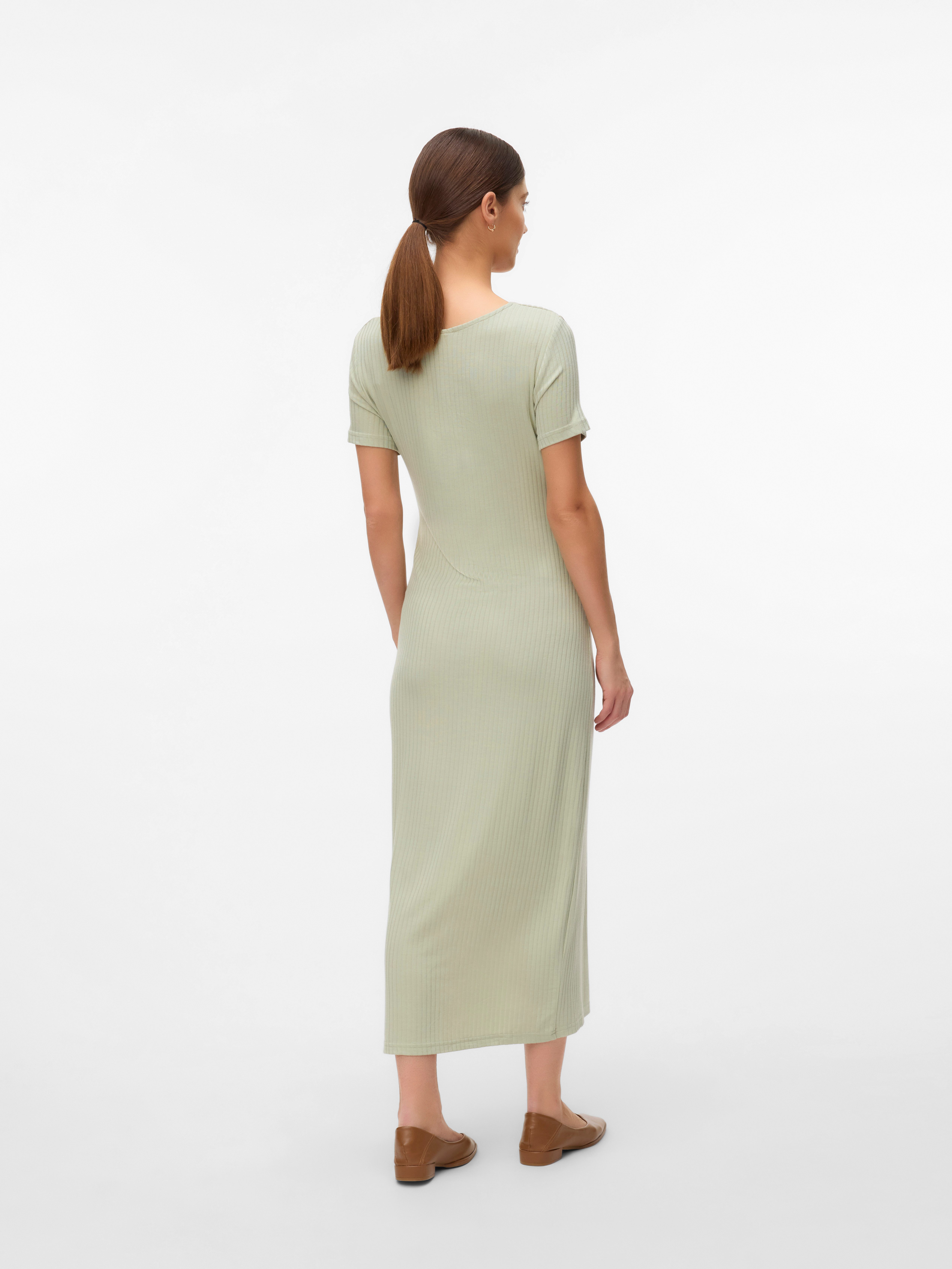 Mamalicious Jerseyjurk MLTRINITY TESS SS JRS MIDI DRESS 2F NOOS