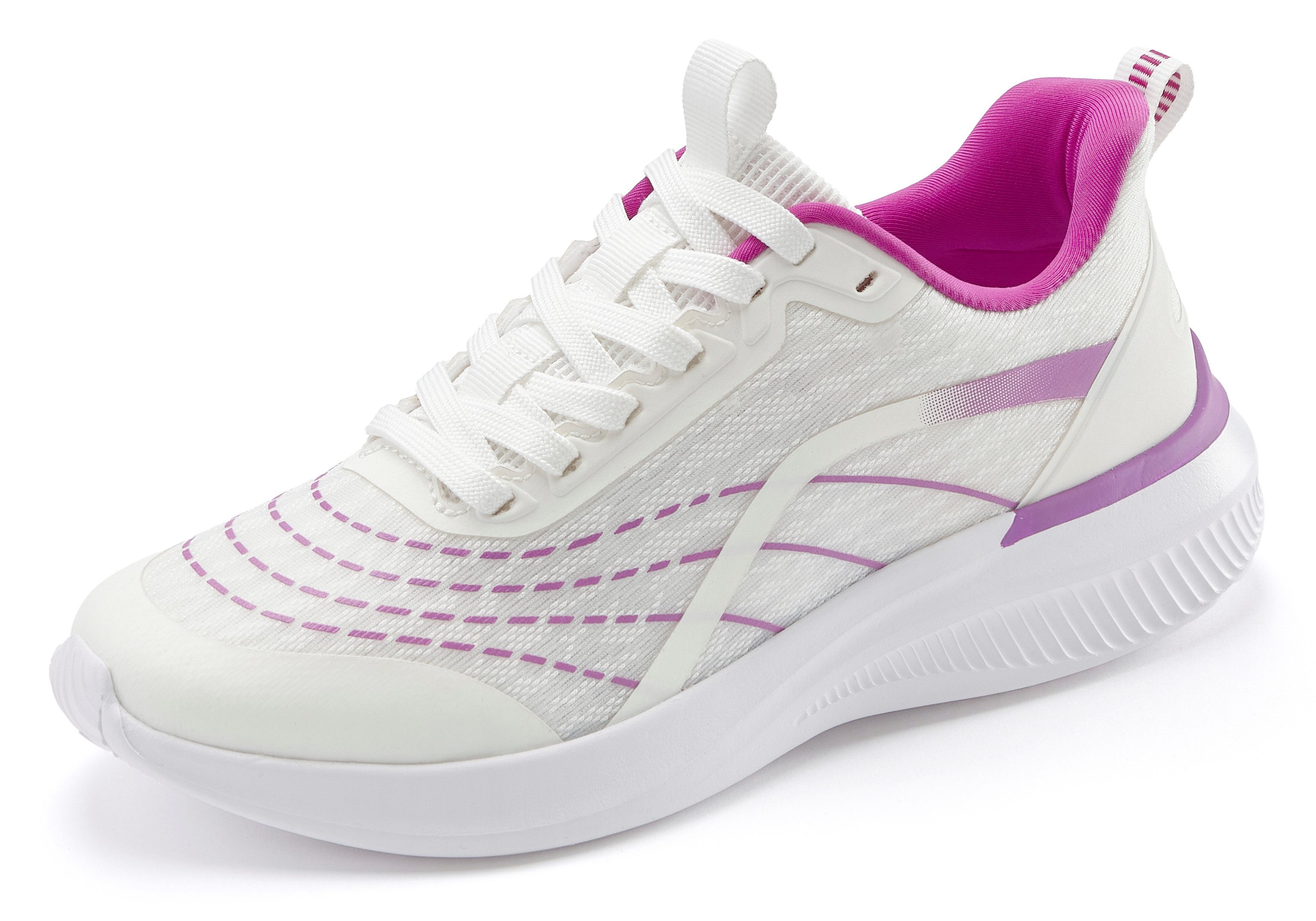 Lascana Sneakers Halfschoen, veterschoen, vrijetijdsschoen