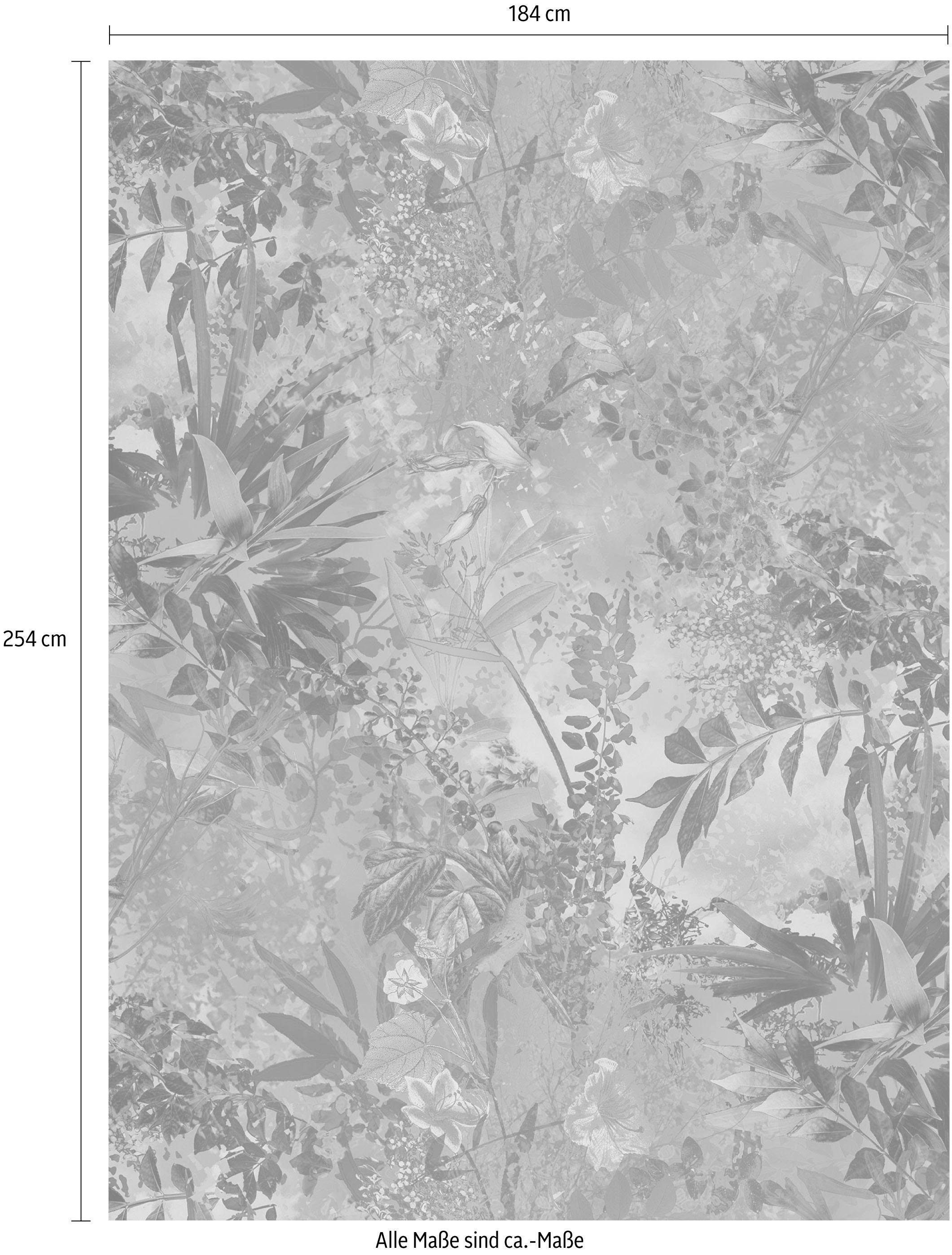 Komar Fotobehang Wild Garden - Afmeting 184 x 254 cm (set)