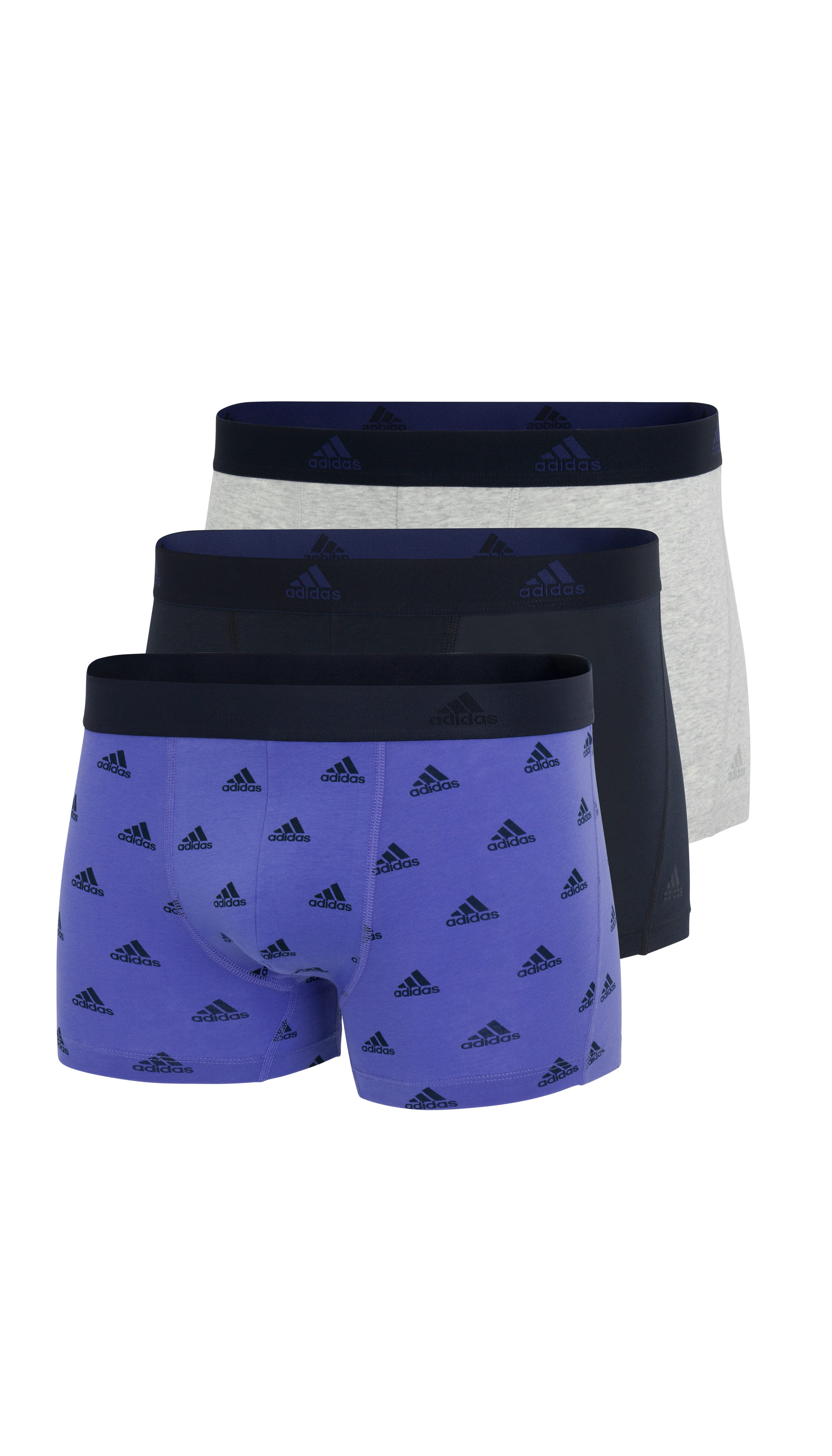 Adidas Sportswear Boxershort Active Flex Cotton met zachte naadverwerking en tonale logo (3 stuks)