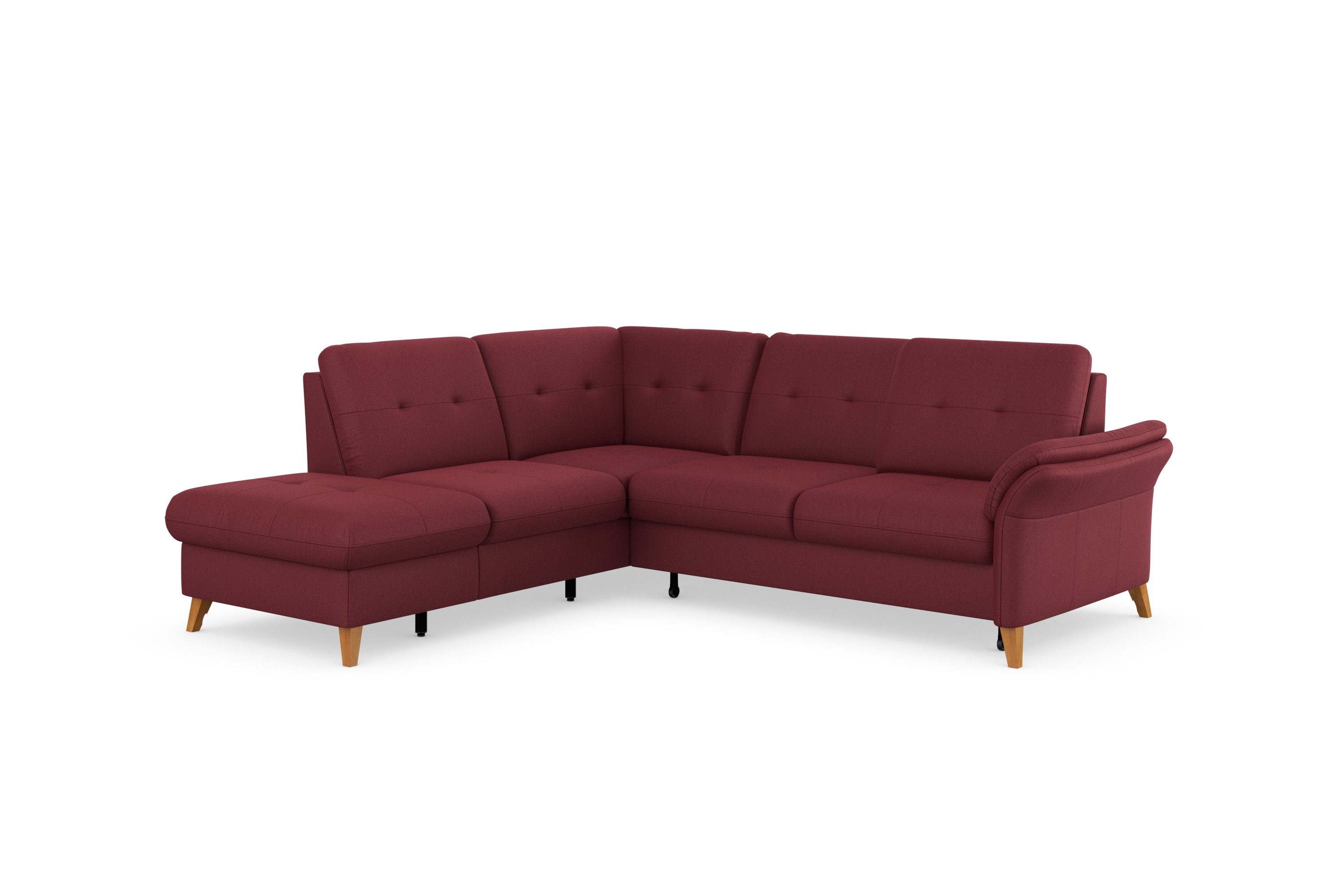 sit&more Hoekbank Göteborg inclusief zitdiepteverstelling, optioneel met bedfunctie & bedlade