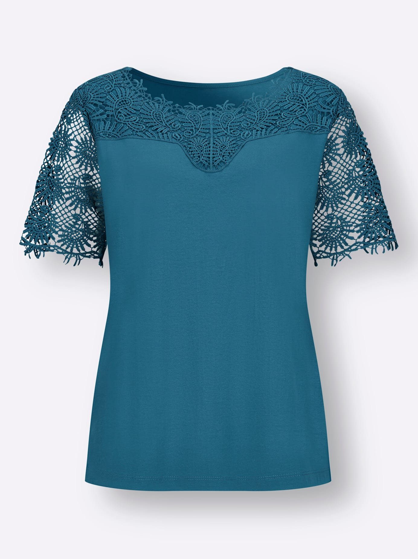Classic Basics Kanten Shirt (1-delig)