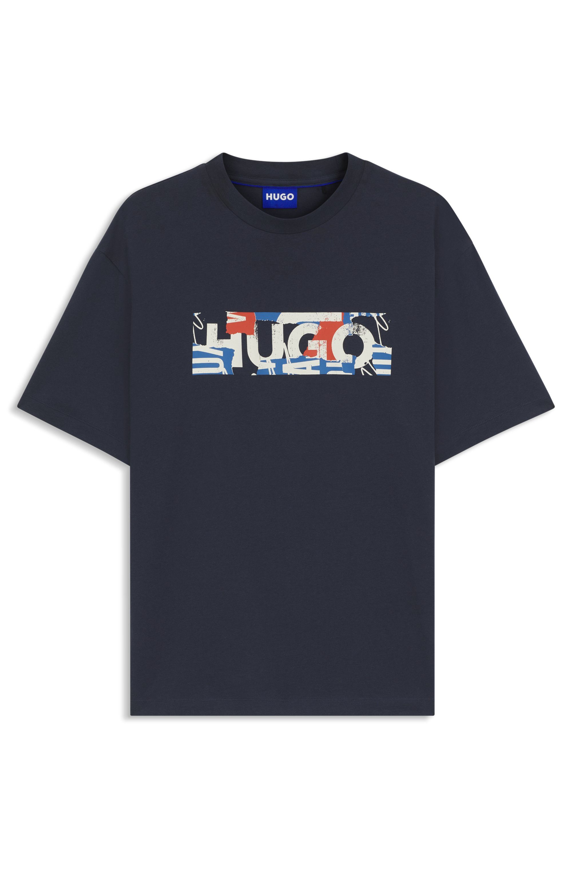 HUGO Blue T-shirt Nugix