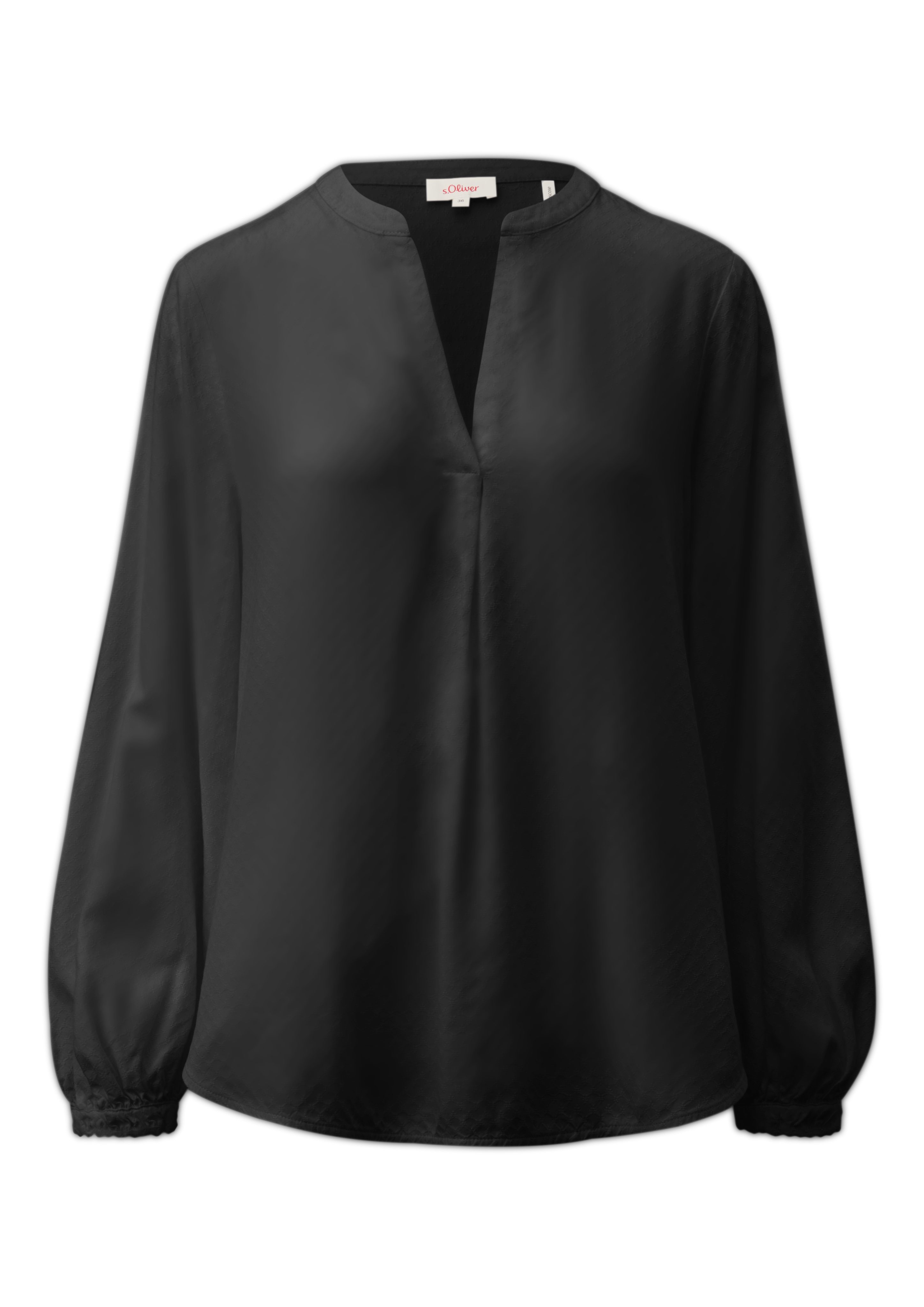 s.Oliver Blouse met lange mouwen met pofmouwen