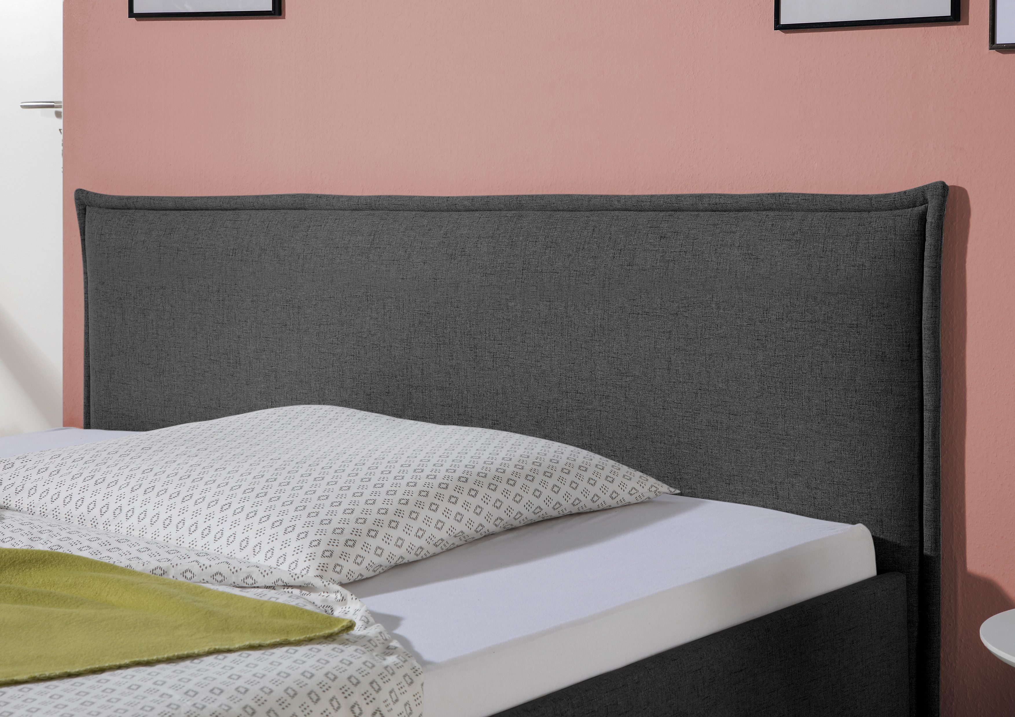 Maintal Gestoffeerd bed Gustine Zijkanten van het bed zelf te monteren, zonder bedkist