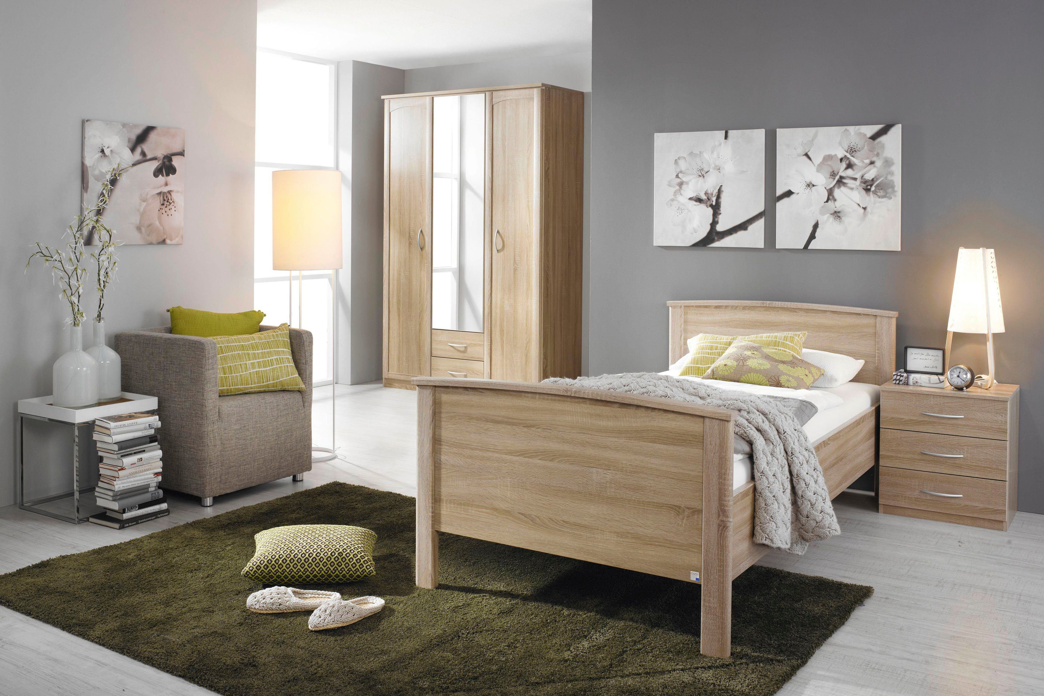 rauch Functioneel ledikant Torrent met comforthoogte eenpersoonsbedden beige