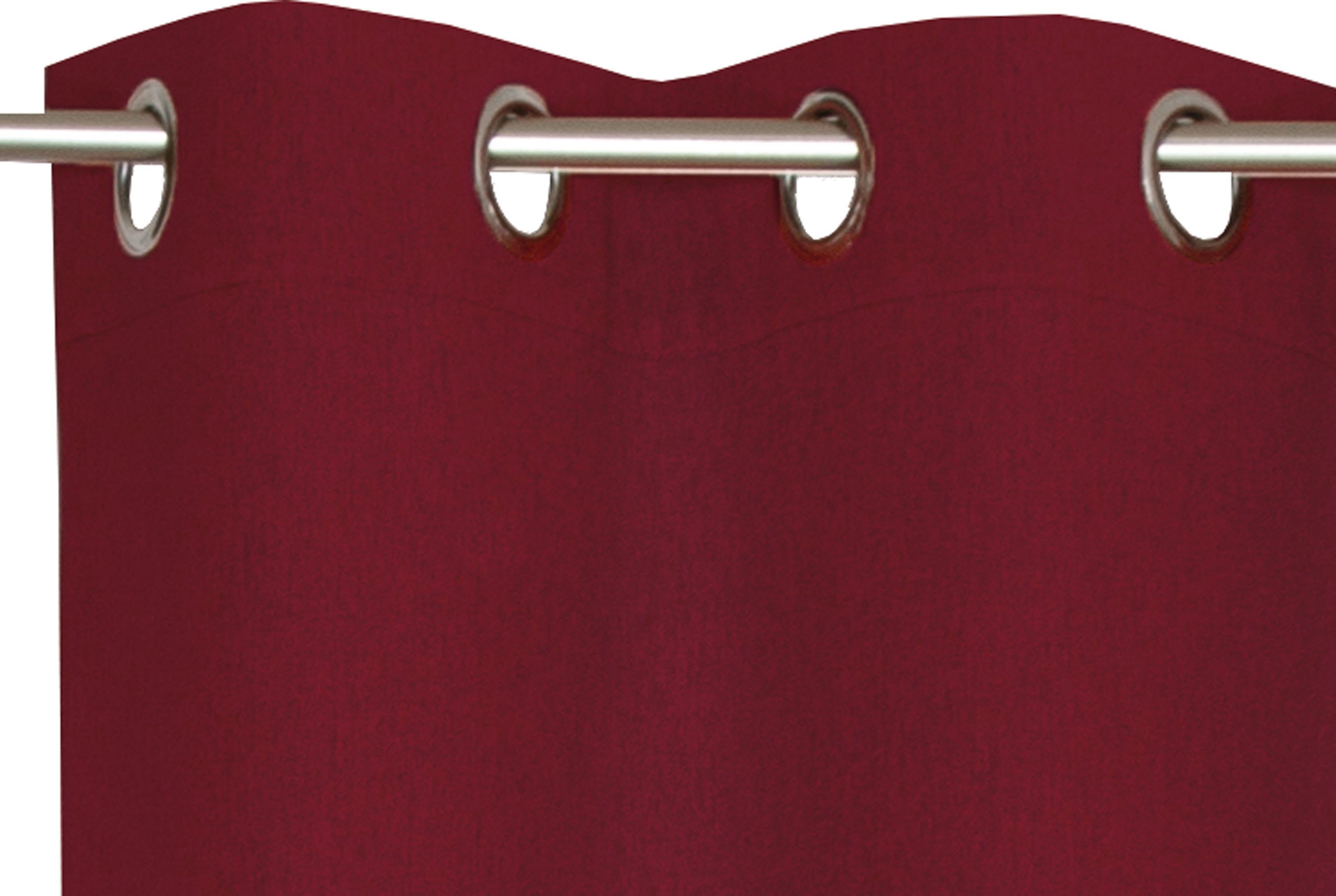 Esprit Gordijn Harp in flanel-look (1 stuk)