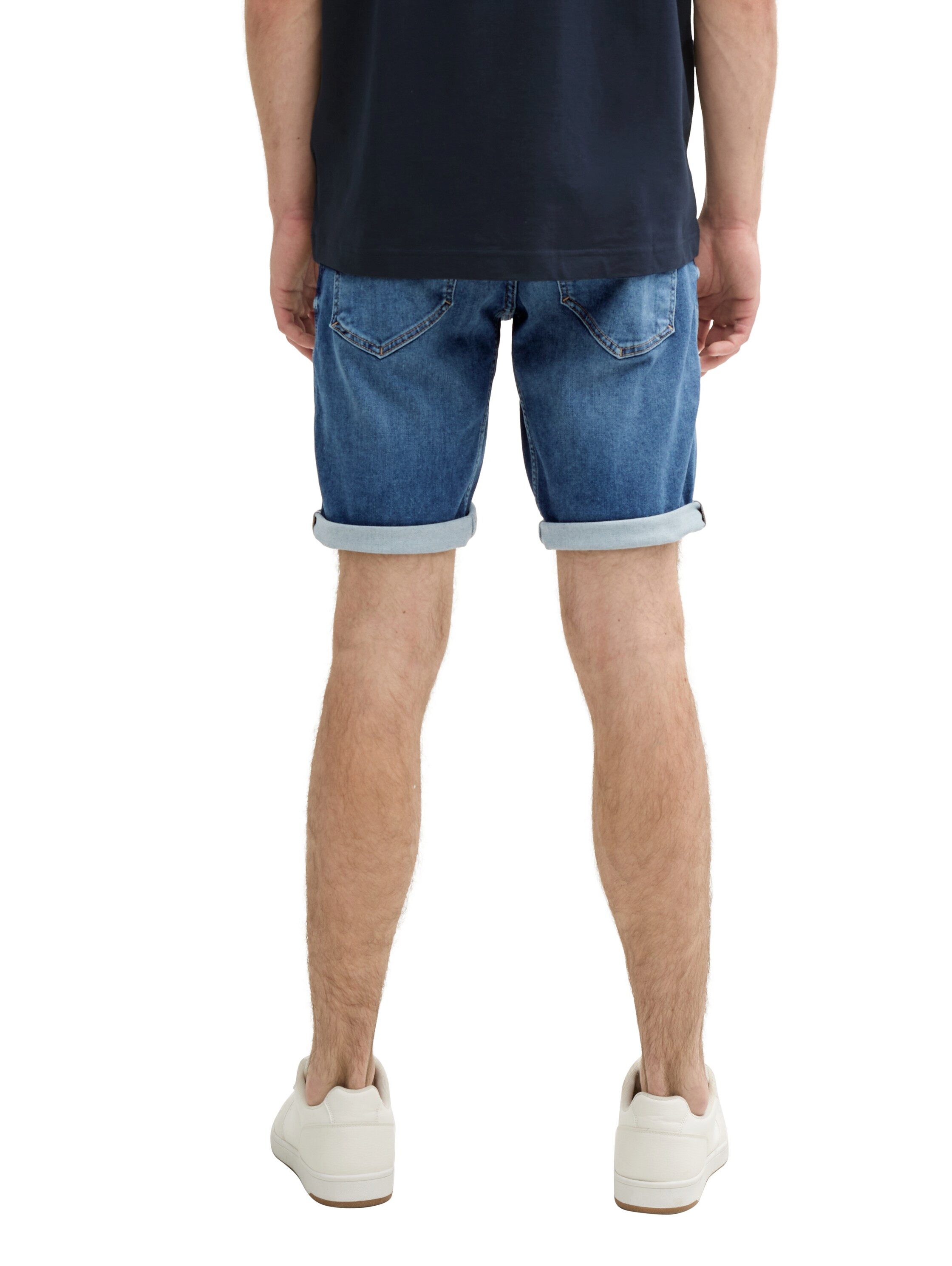 Tom Tailor Jeansshort Josh in five-pocketsstijl