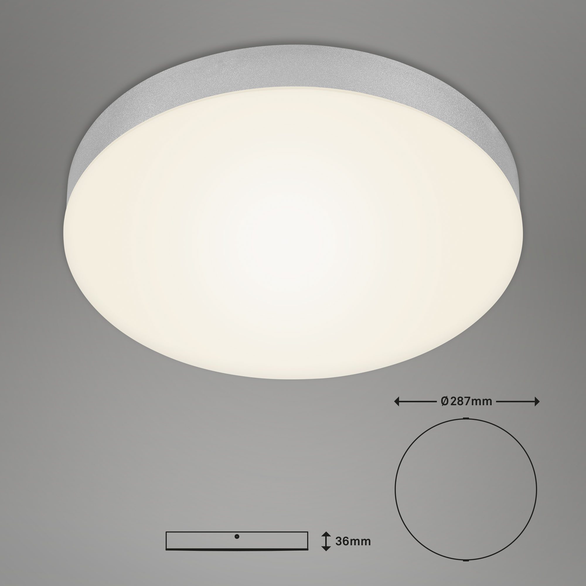 Briloner Leuchten Opbouwarmatuur Flame