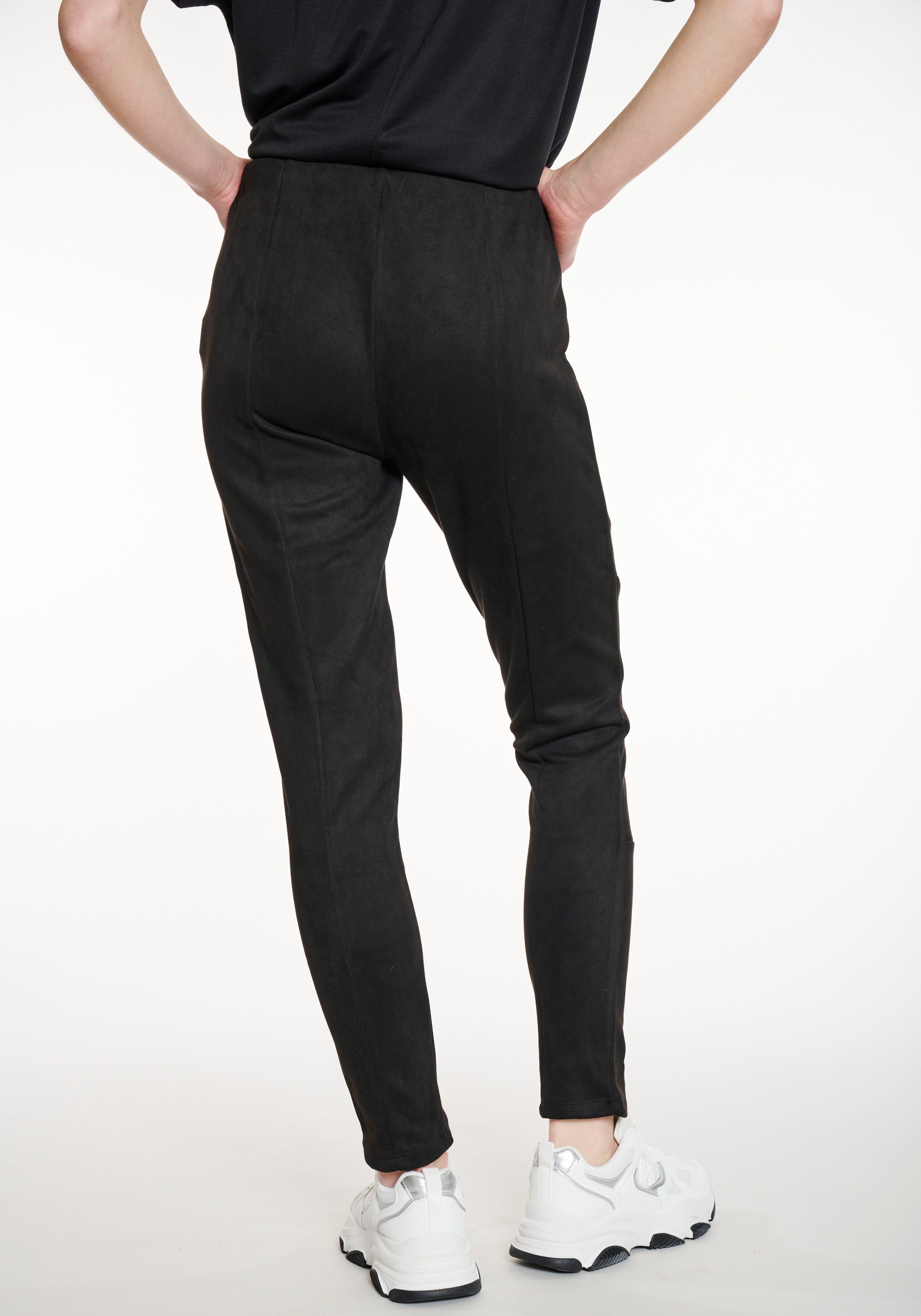 HaILYS Comfortbroek LG P TR Zo44e van imitatiewildleer