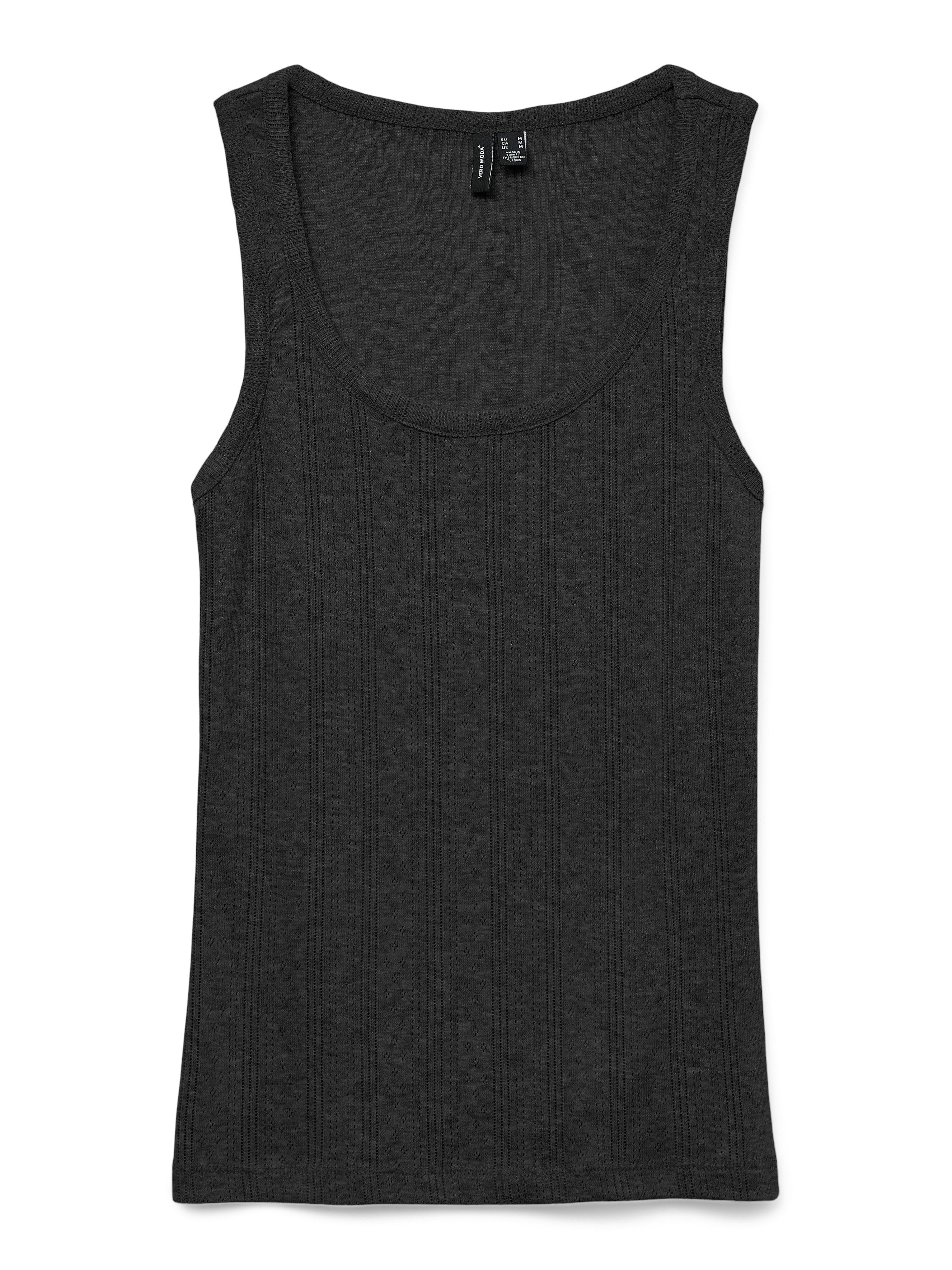 Vero Moda Geribde tanktop VMLISA POINTELLE TANK TOP JRS NOOS