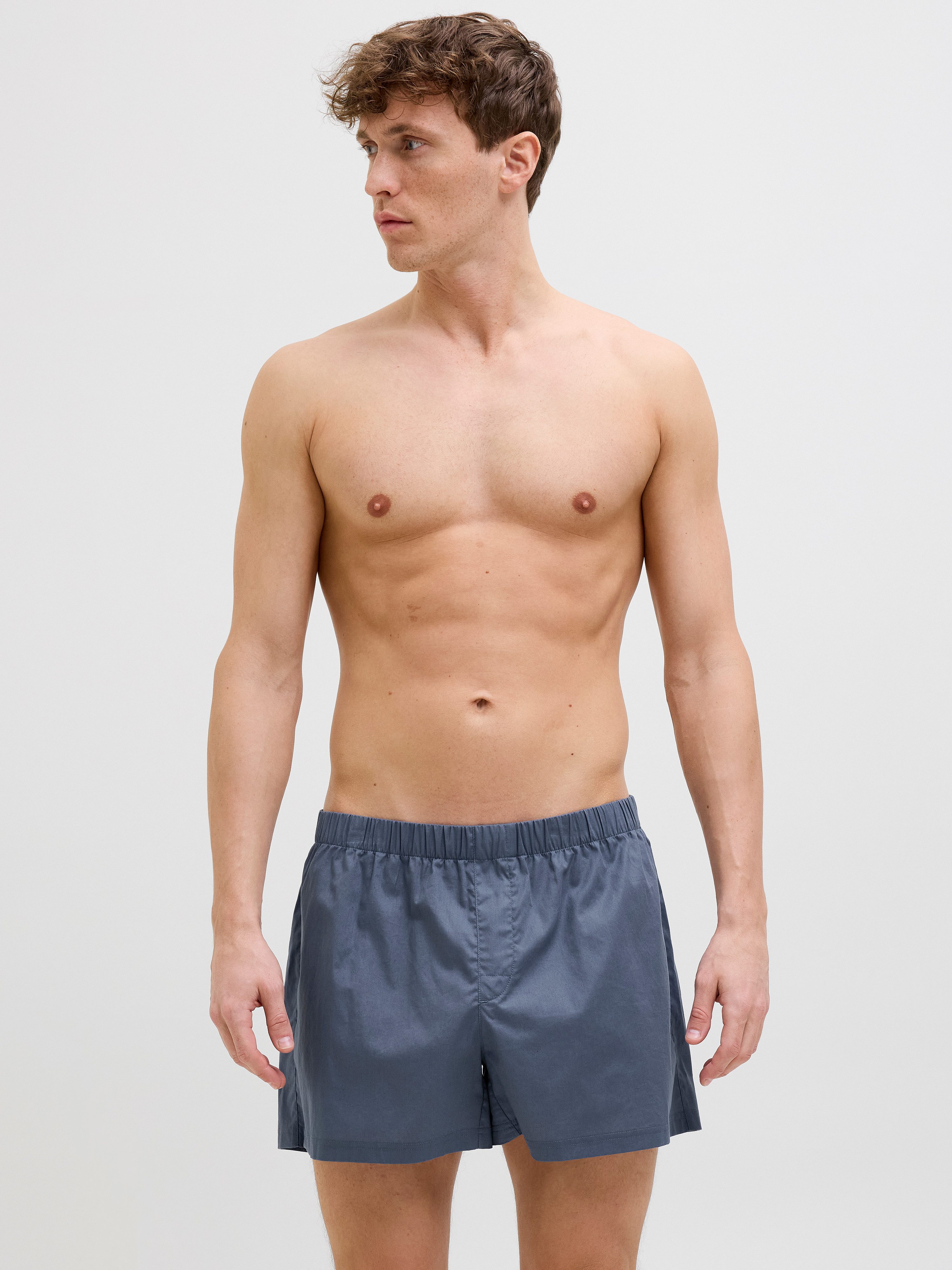 Jack & Jones Boxershort JACMILANO WOVEN BOXERS 3 PACK NOOS (set, 3 stuks)