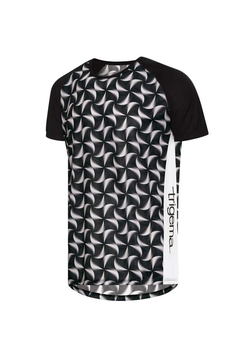 Trigema Trekkingjack TRIGEMA sport T-shirt van ademend COOLMAX® materiaal (1 stuk)