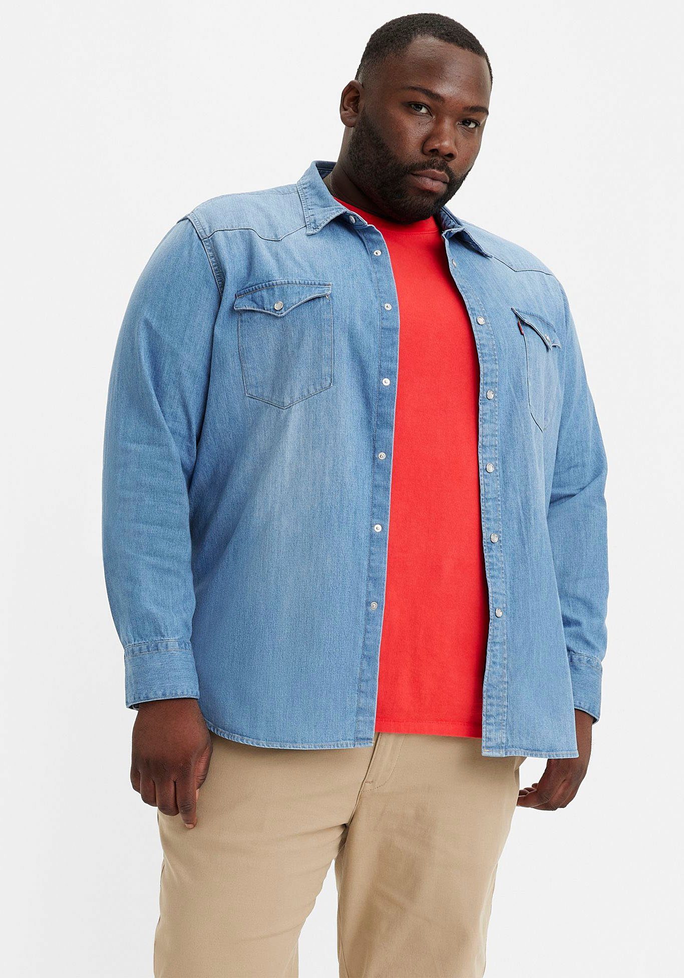 Levi's® Plus Jeans overhemd BIG BARSTOW WESTERN