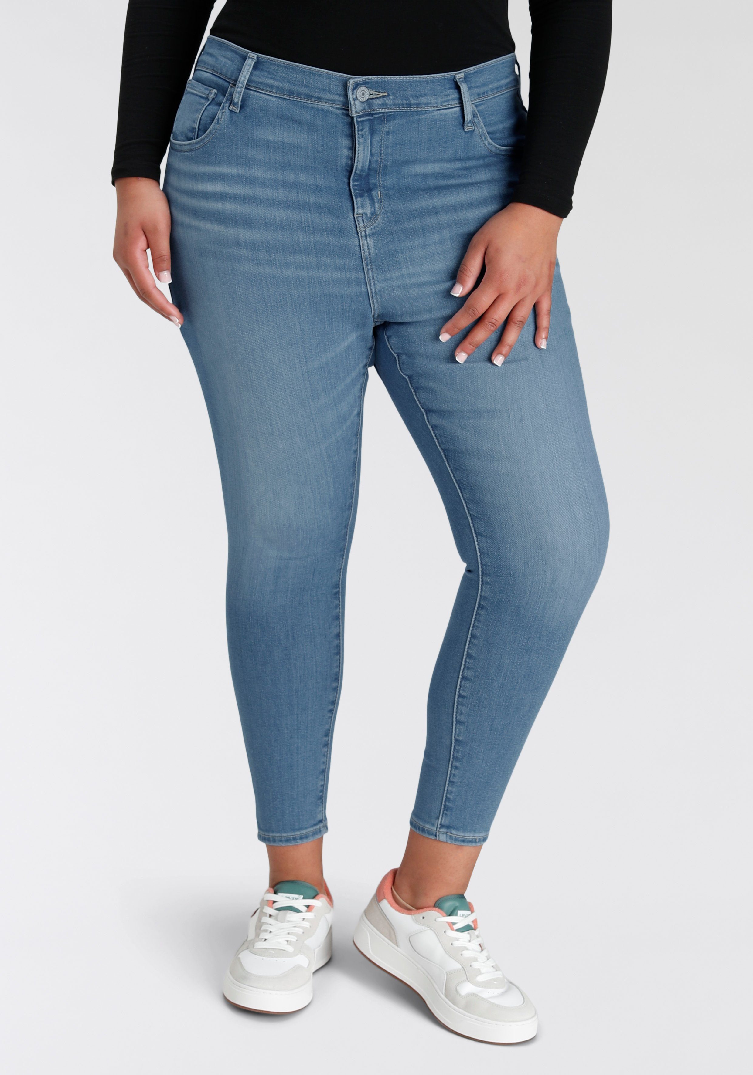 Levi's Plus Skinny fit jeans 720 High-Rise met hoge taille