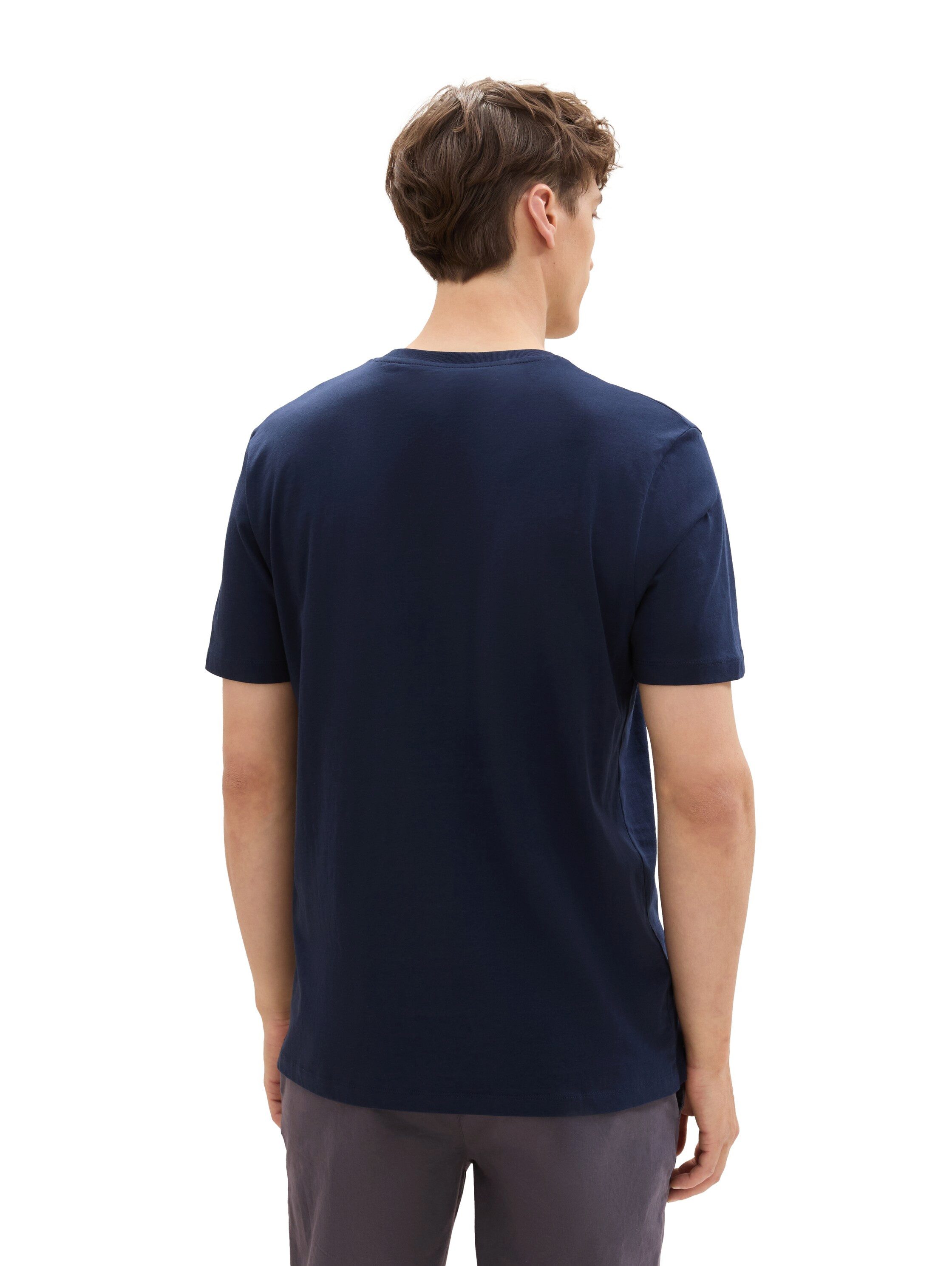 Tom Tailor Denim T-shirt met logoprint