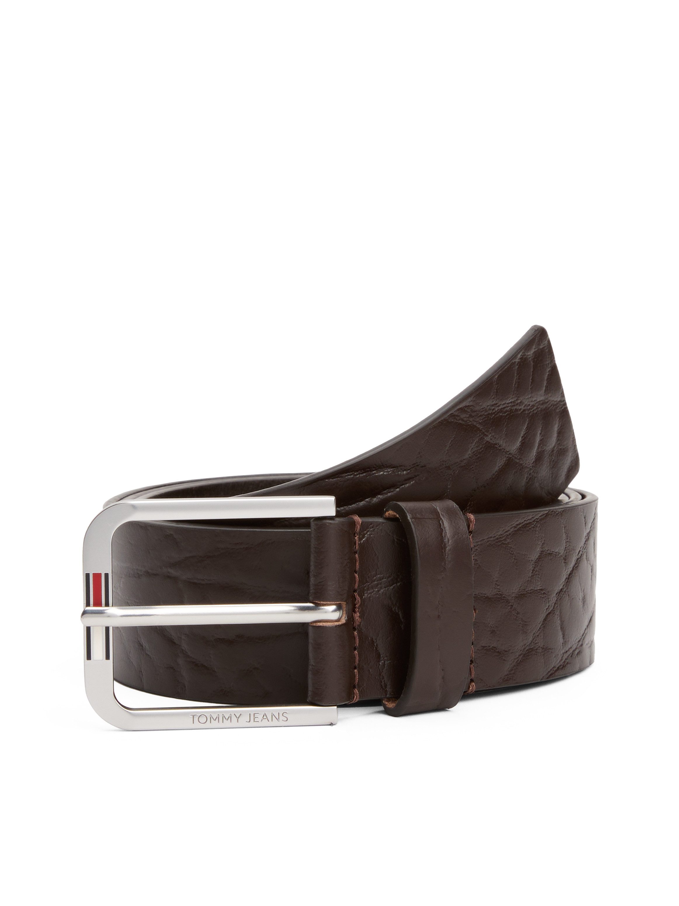 TOMMY JEANS Leren riem TJM AUSTIN 4.0 In grootte verstelbaar