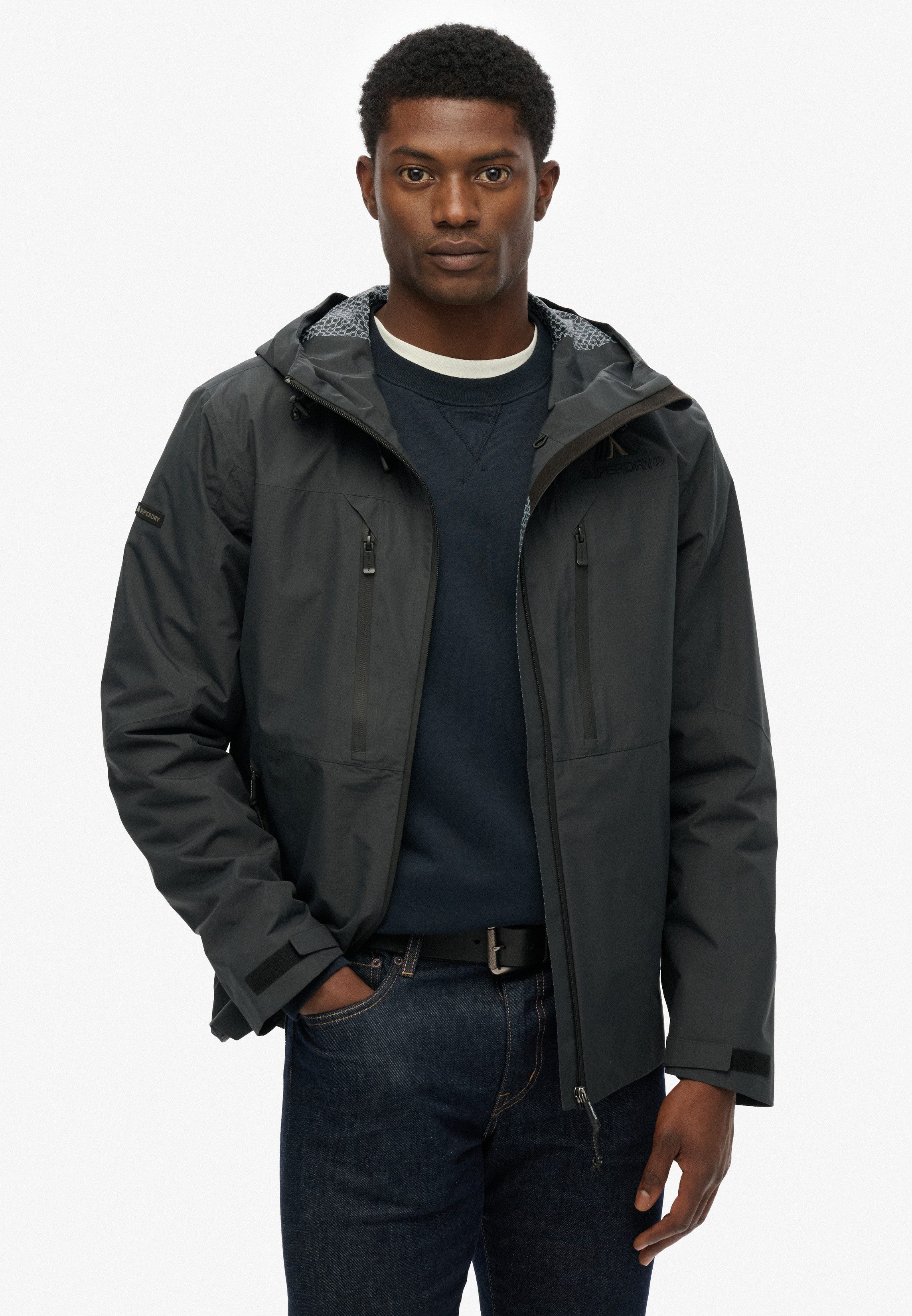 Superdry Outdoorjack WATERPROOF JACKET Waterdicht (kolom wordt later geleverd)